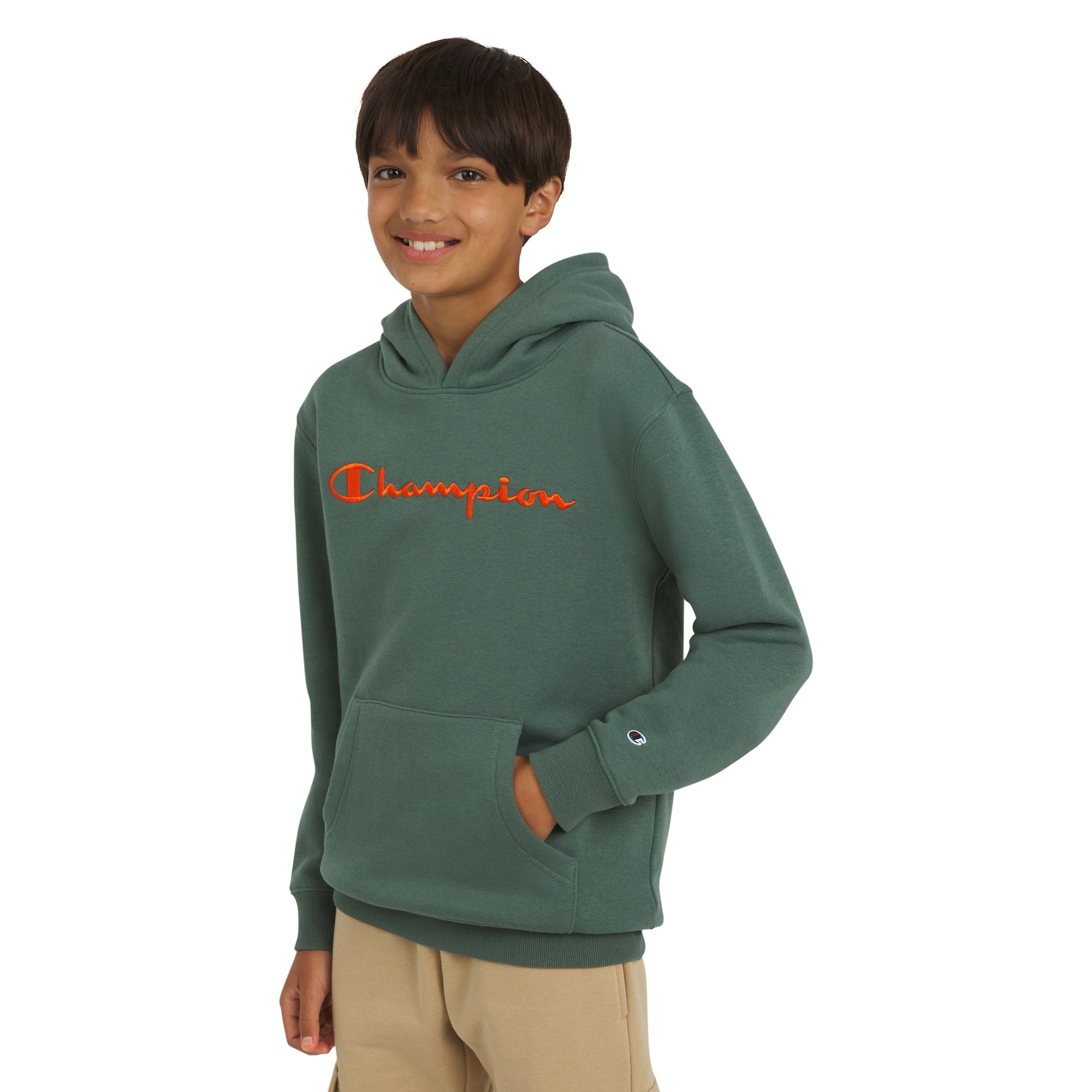 Signature Pop Color Embroidery Hoodie - Image 4