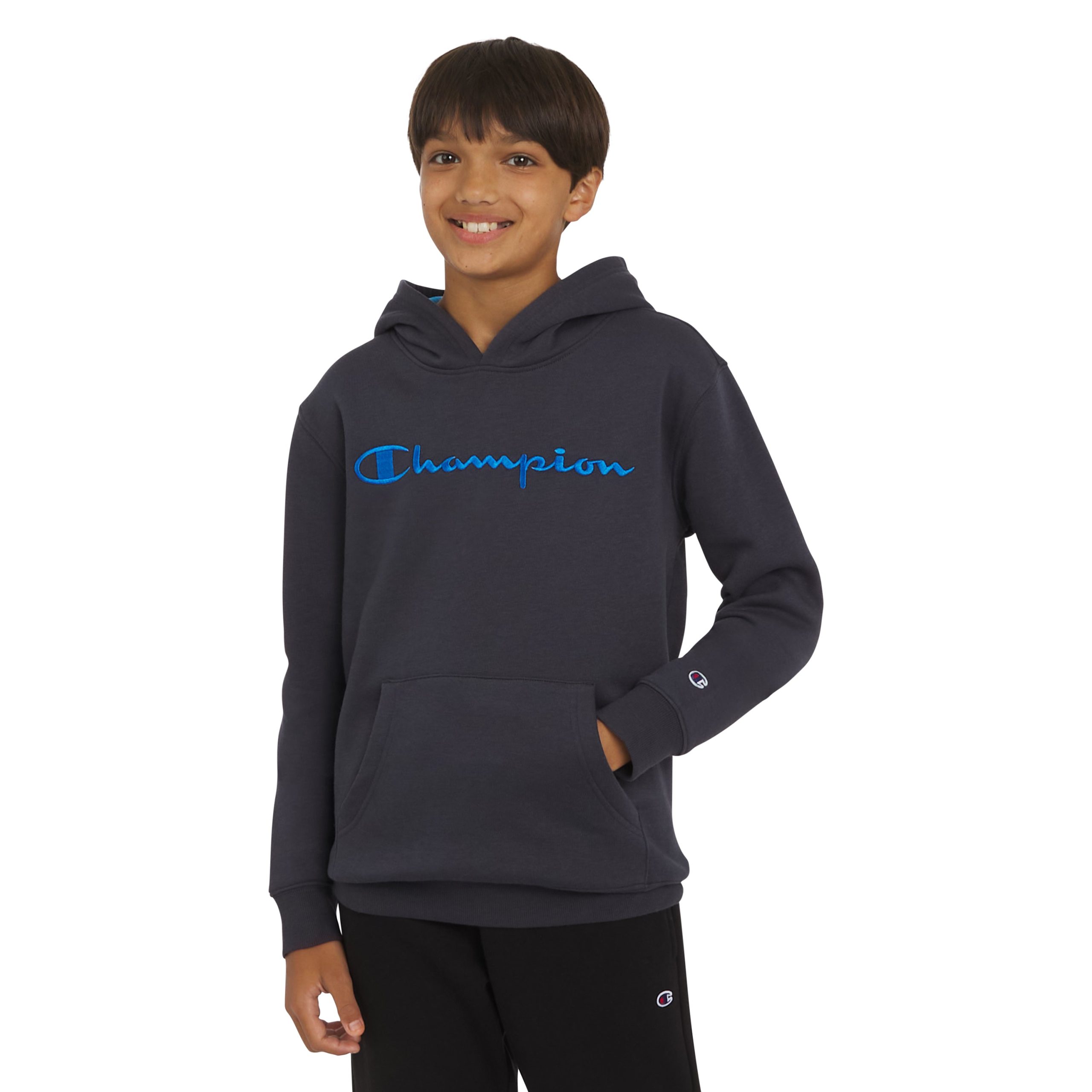 Signature Pop Color Embroidery Hoodie - Image 4