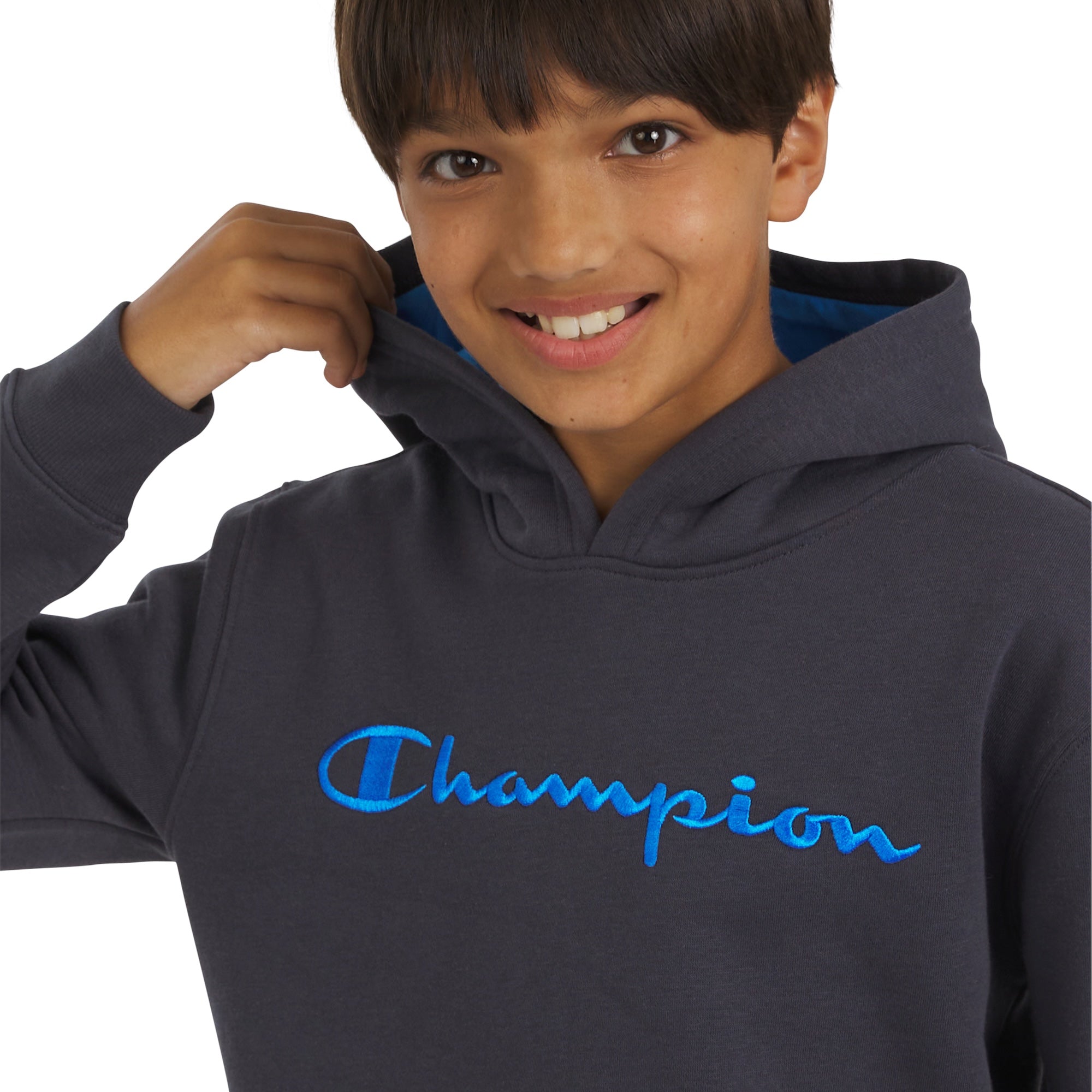 Signature Pop Color Embroidery Hoodie - Image 3