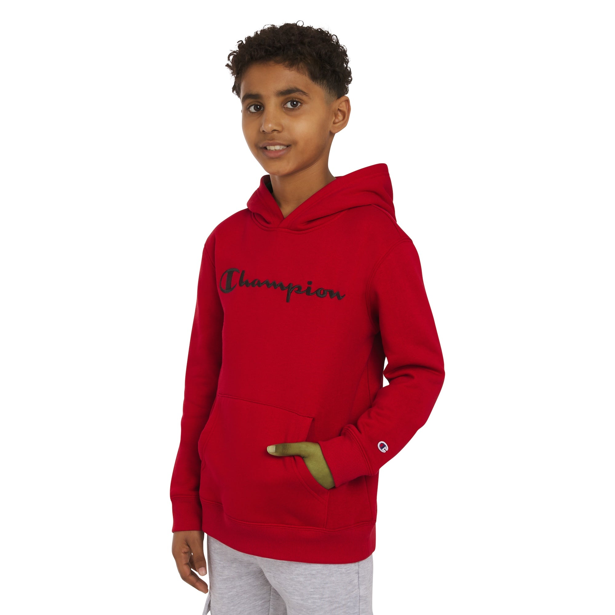 Signature Pop Color Embroidery Hoodie - Image 4