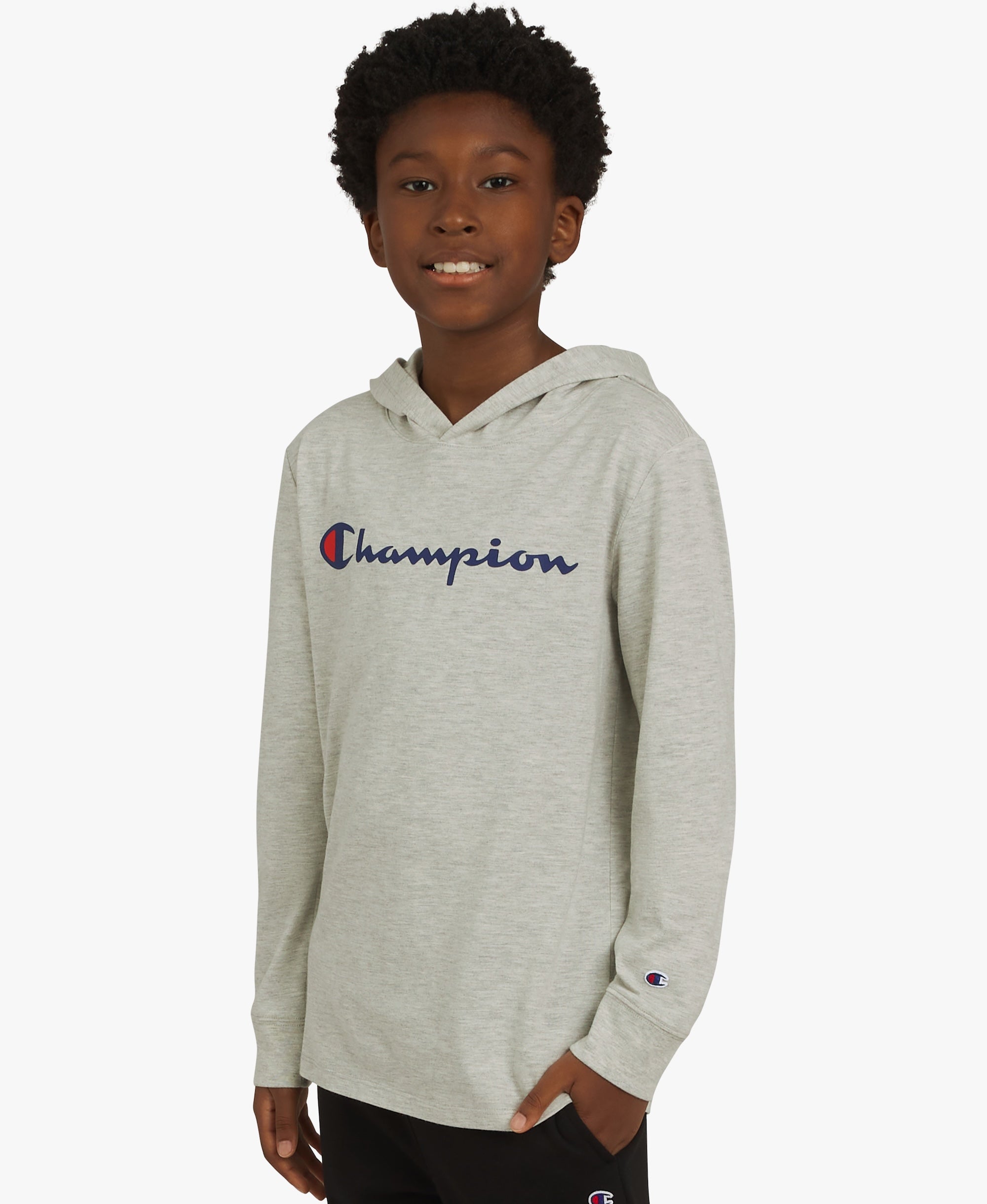 Signature L/S Hooded Screen T-Shirt - Image 4