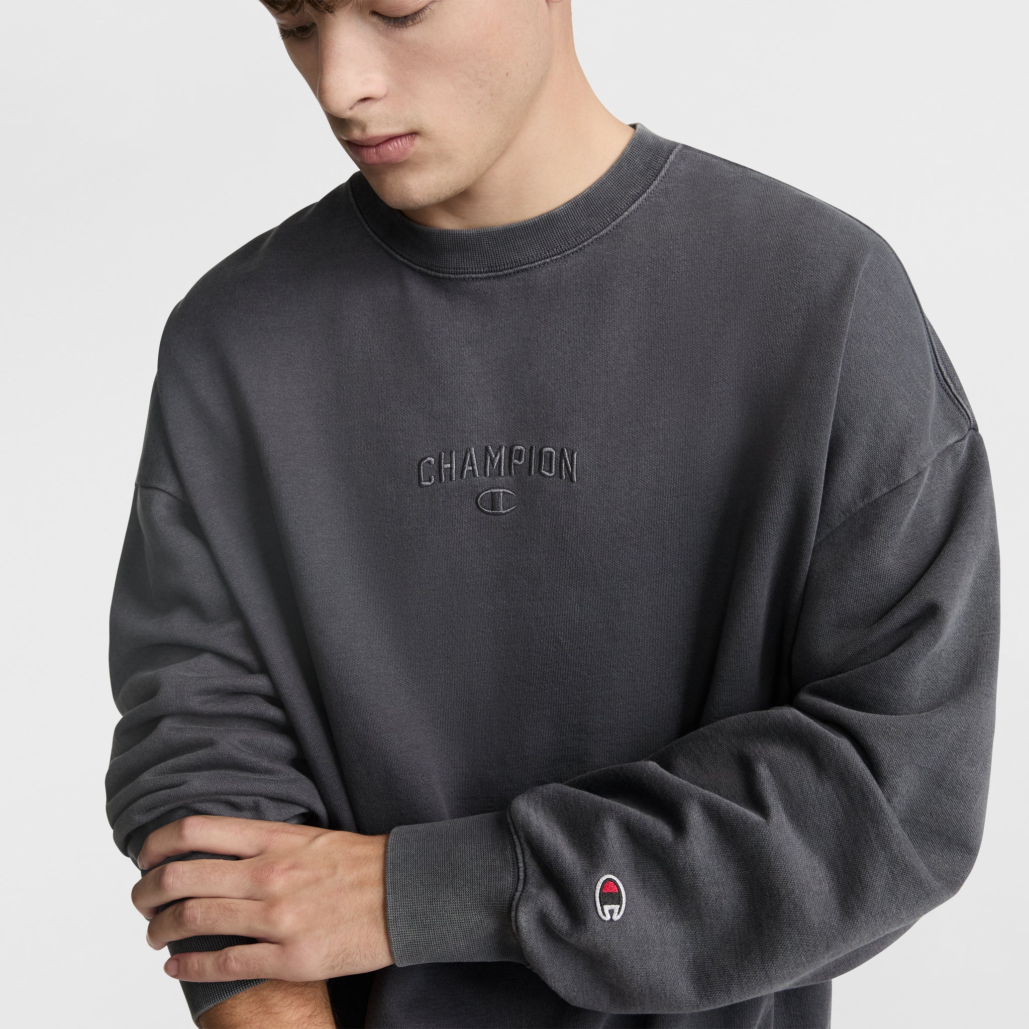 Vintage Wash Crewneck Sweatshirt - Image 2