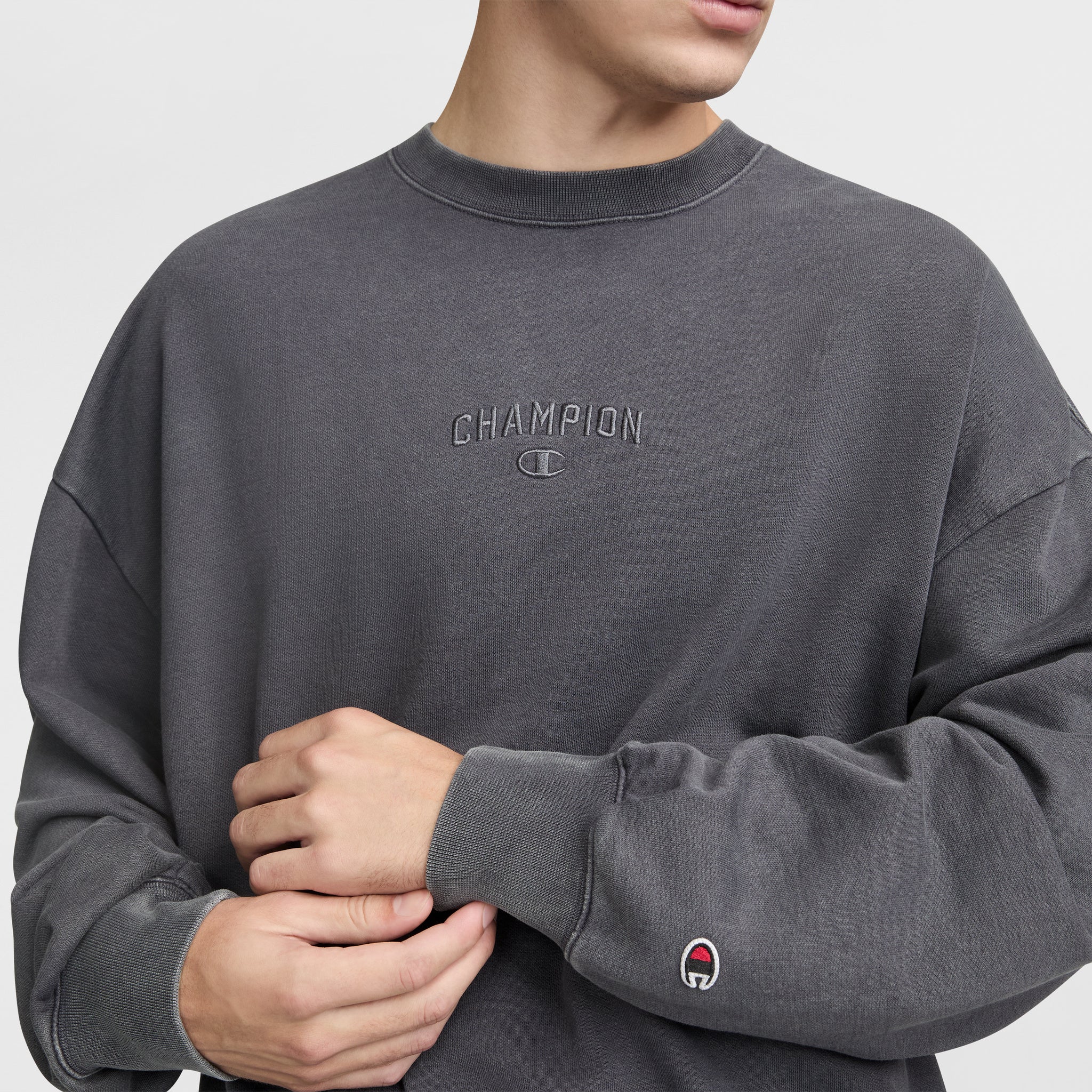 Vintage Wash Crewneck Sweatshirt - Image 3