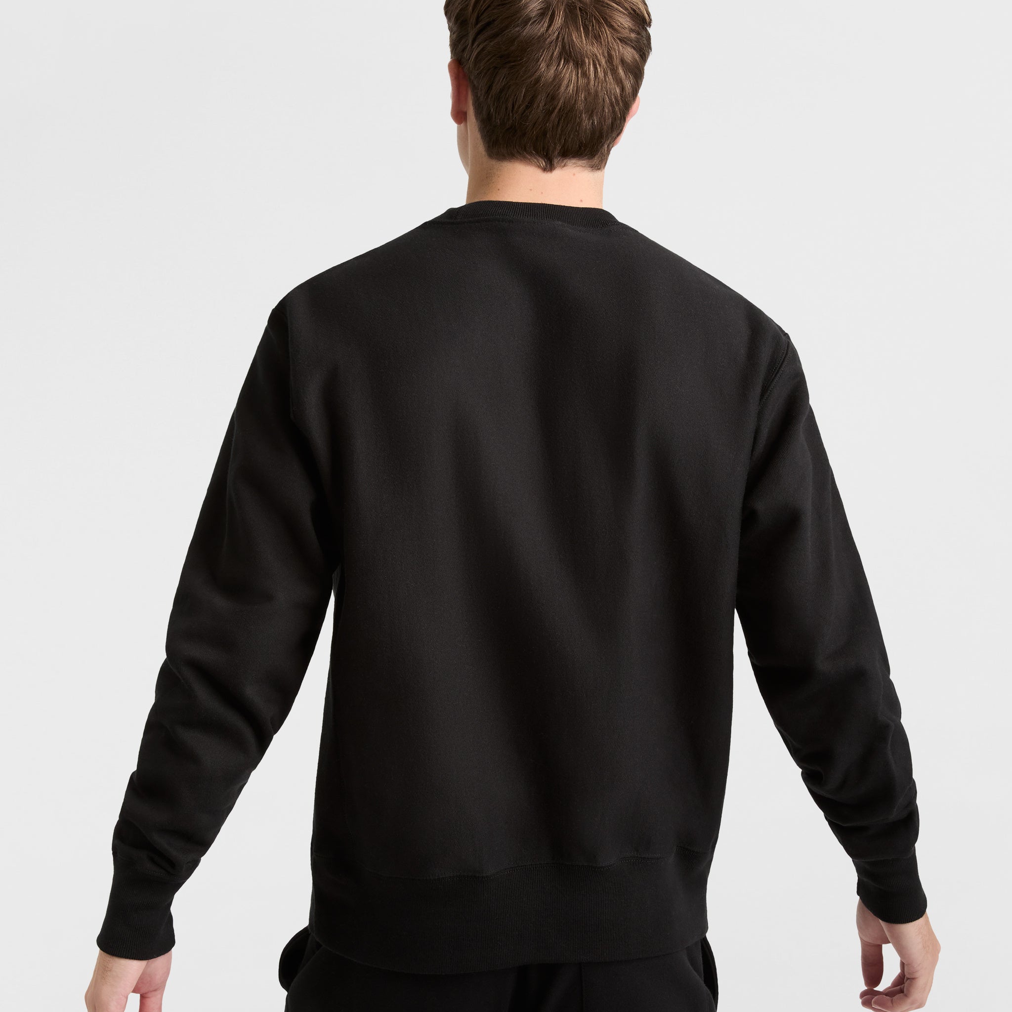 Reverse Weave Crewneck Sweatshirt - Image 4