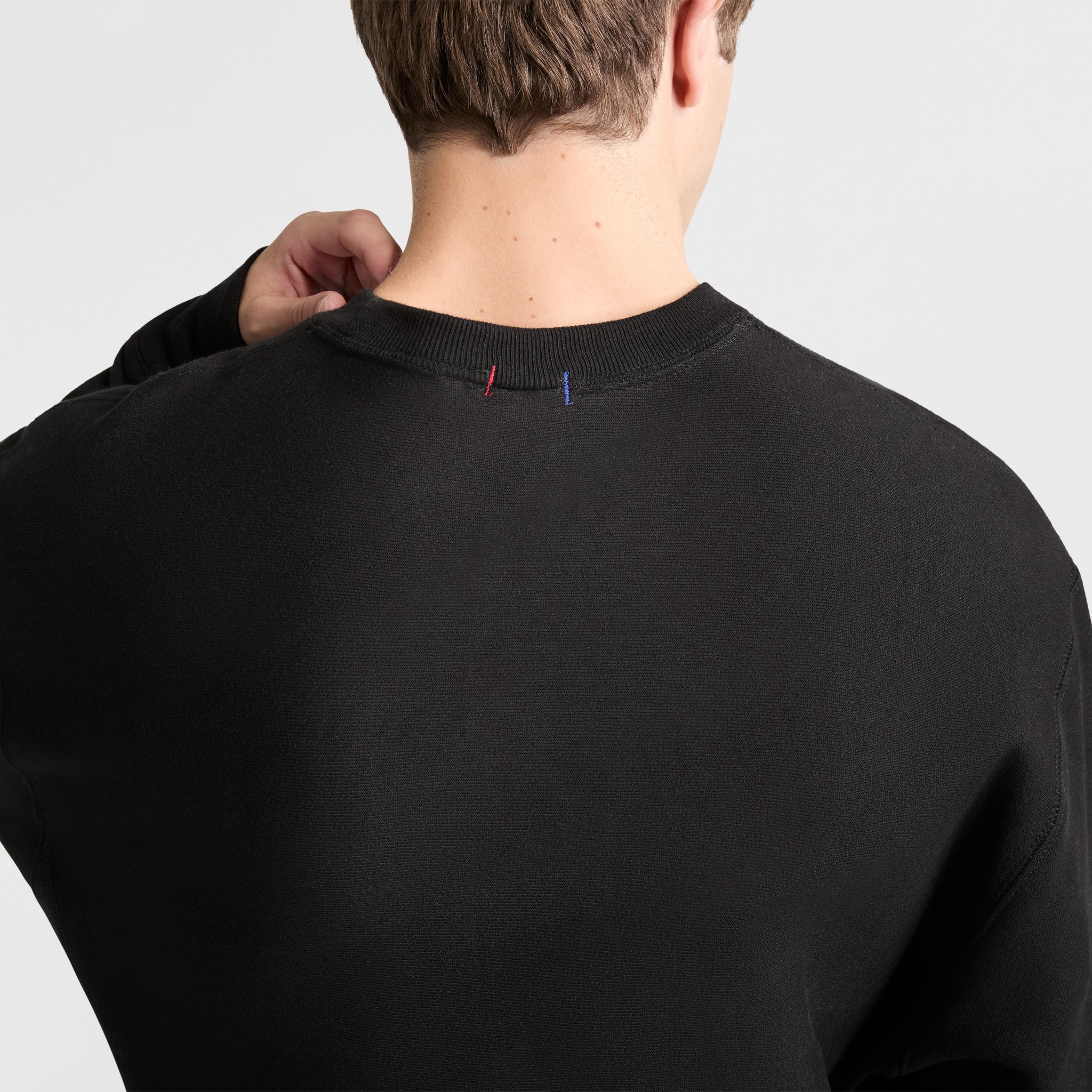 Reverse Weave Crewneck Sweatshirt - Image 2