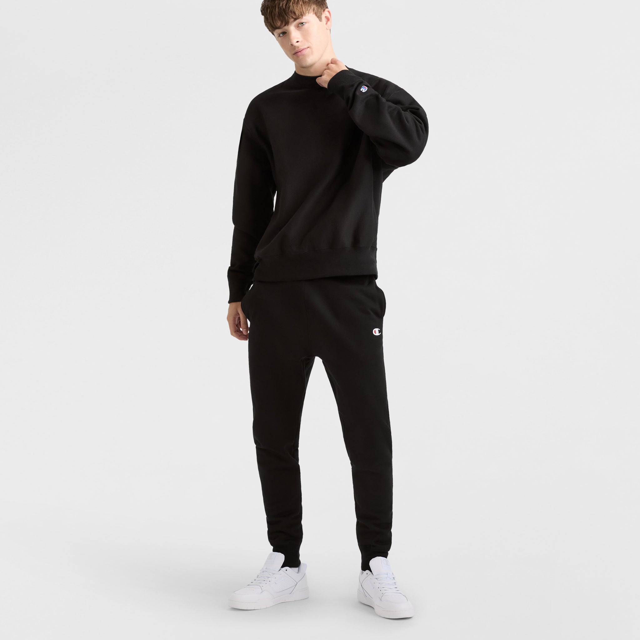 Reverse Weave Crewneck Sweatshirt - Image 3