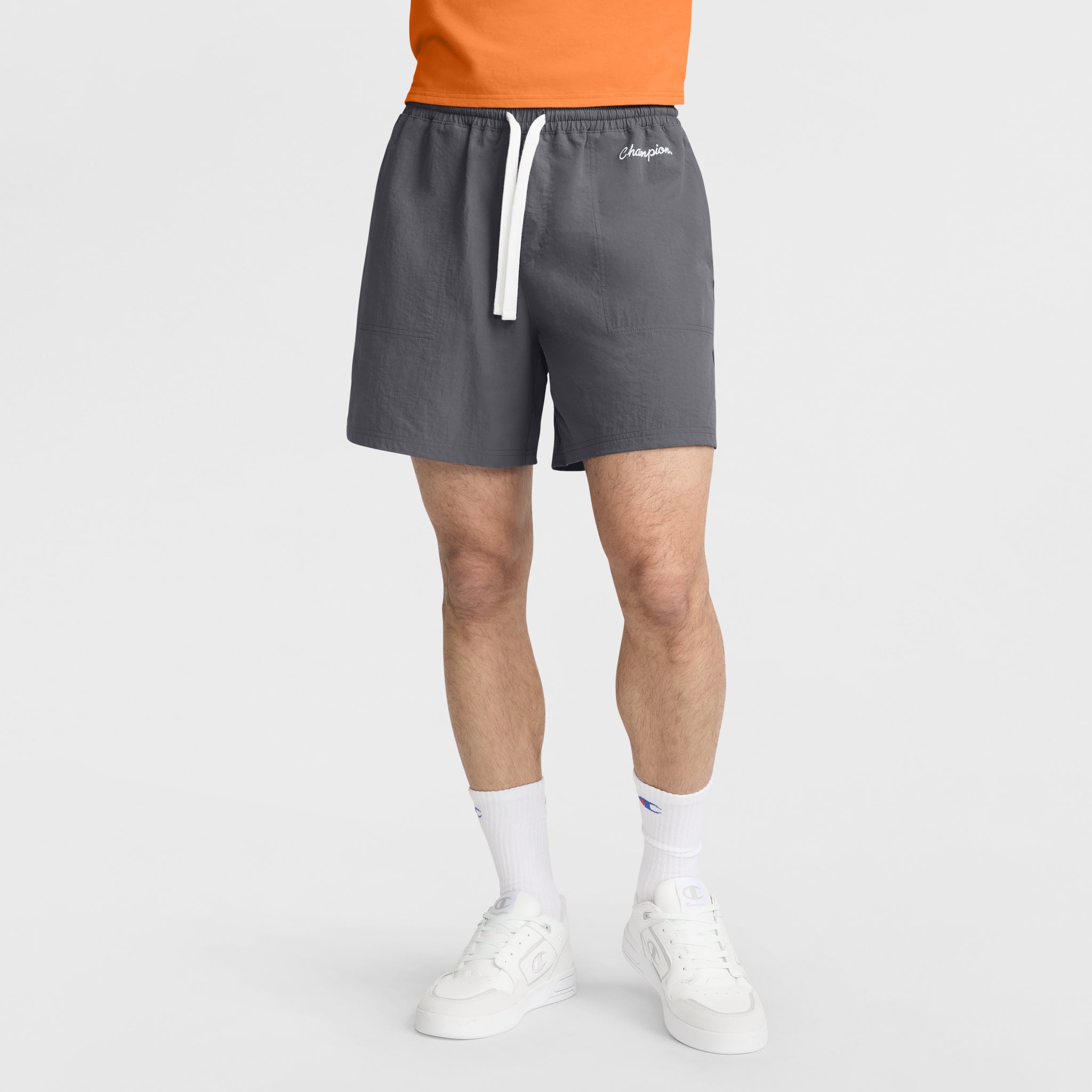 6 Classic Woven Short. Script Logo