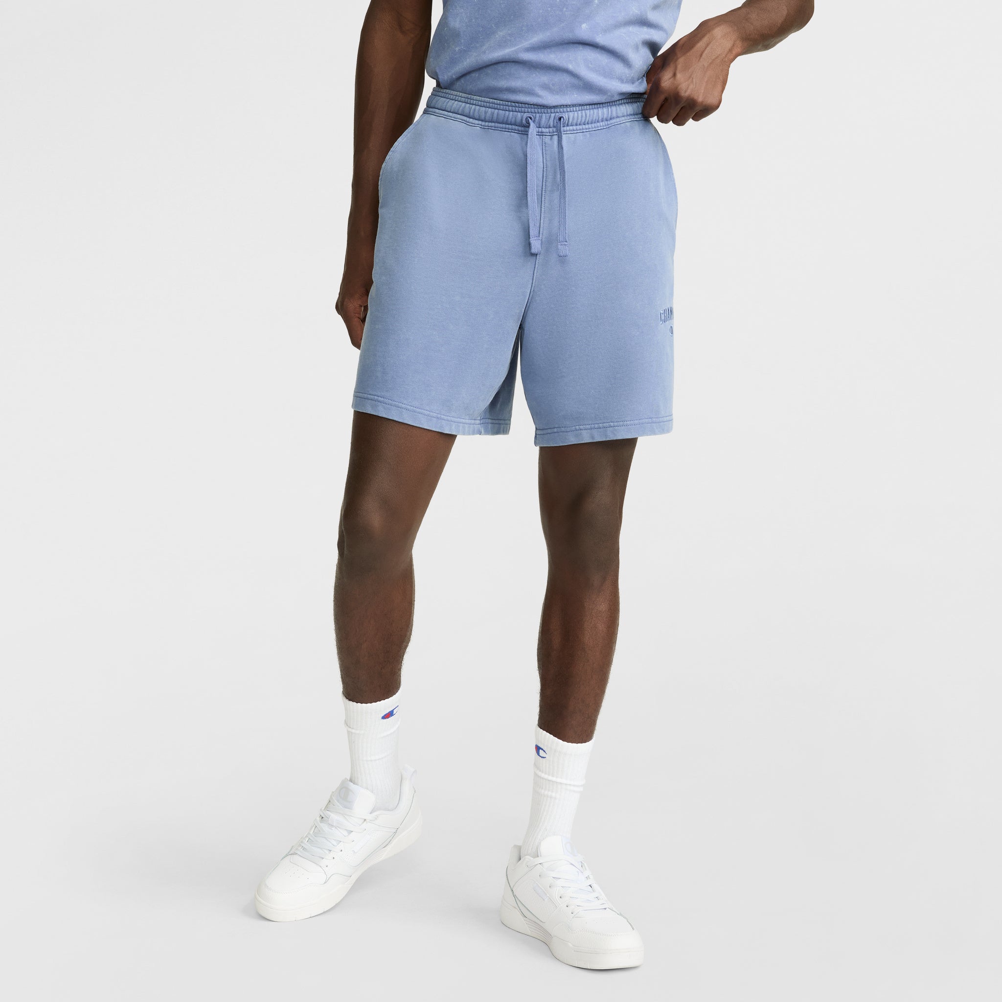 7 Vintage Wash Lightweight Fleece Shorts