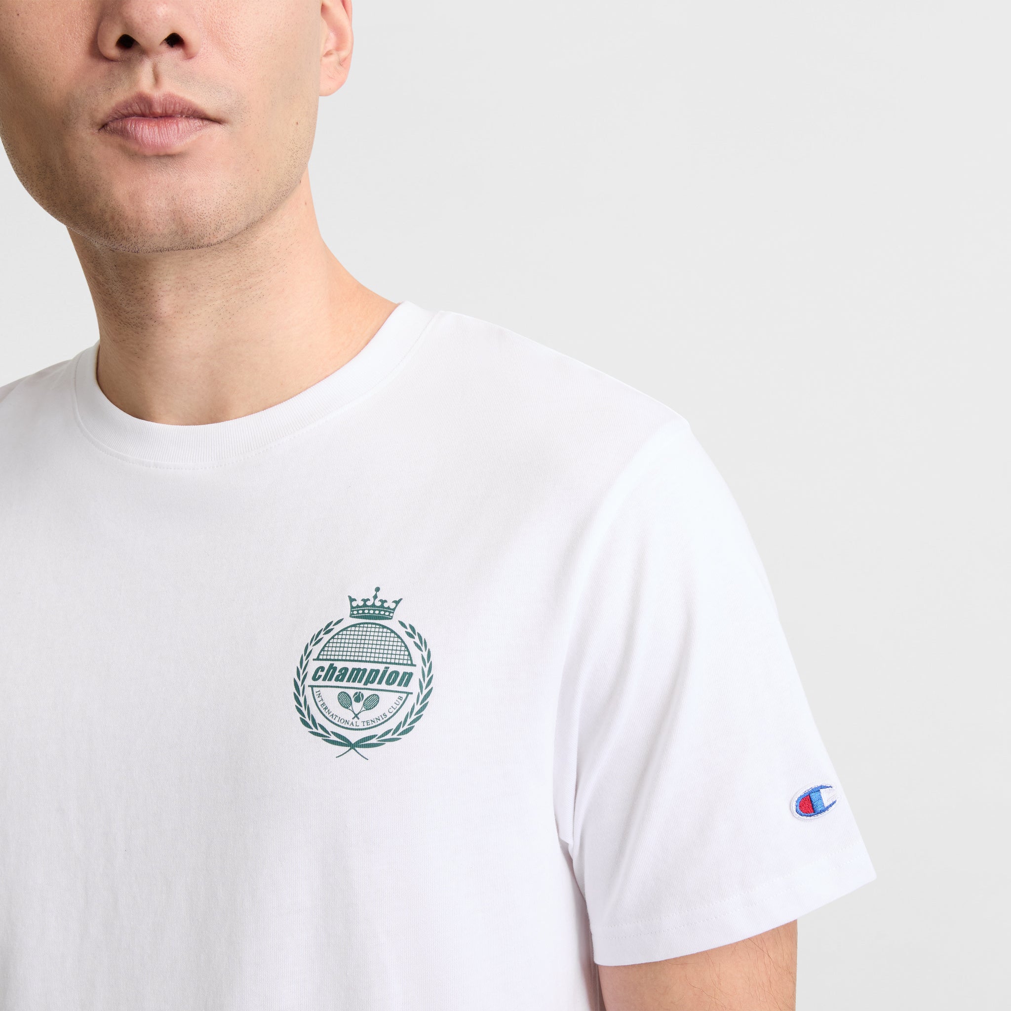 Rochester Short-Sleeve T-Shirt. Tennis Crest - Image 3