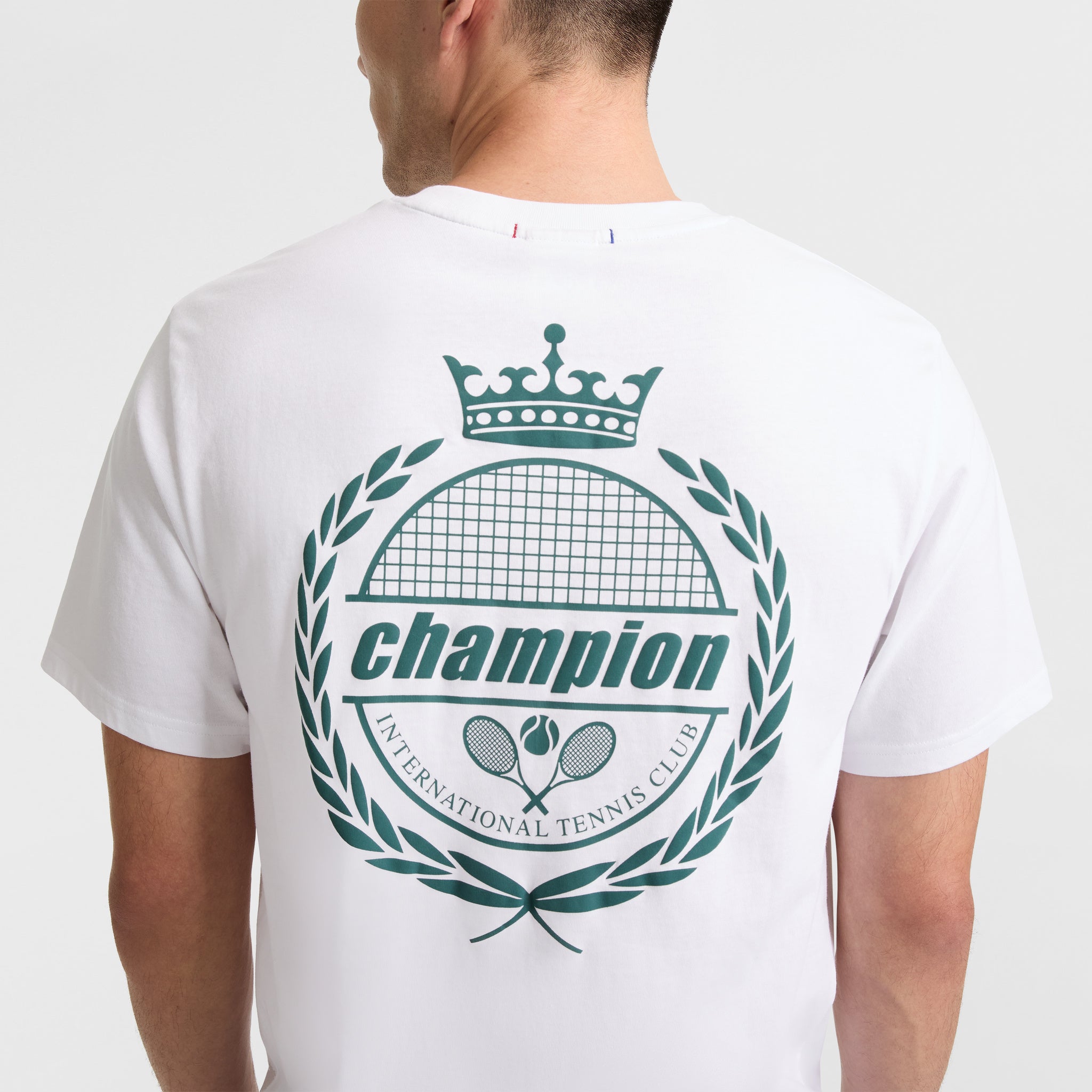 Rochester Short-Sleeve T-Shirt. Tennis Crest - Image 4