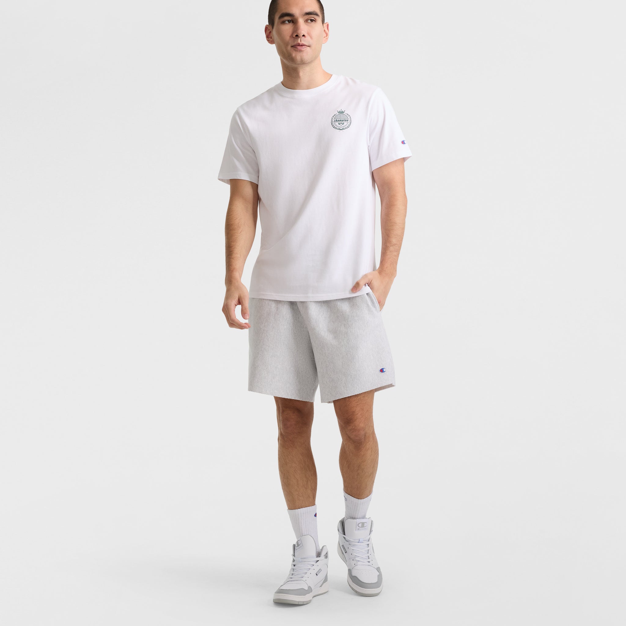Rochester Short-Sleeve T-Shirt. Tennis Crest - Image 5