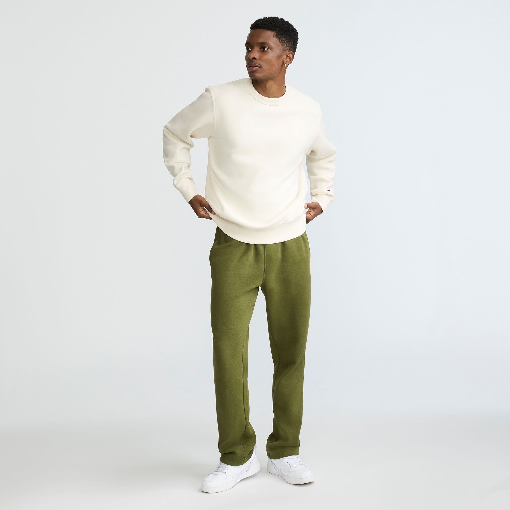 Powerblend Crewneck Sweatshirt. C Logo - Image 4