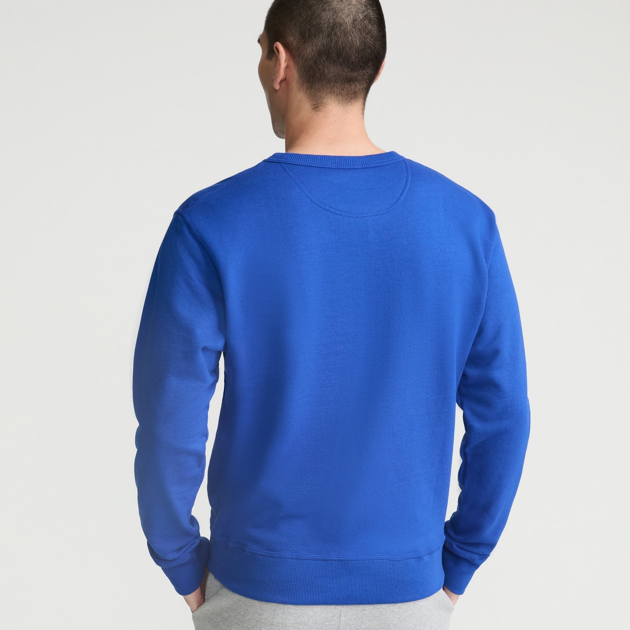 Powerblend Crewneck Sweatshirt. Classic Script Logo - Image 2