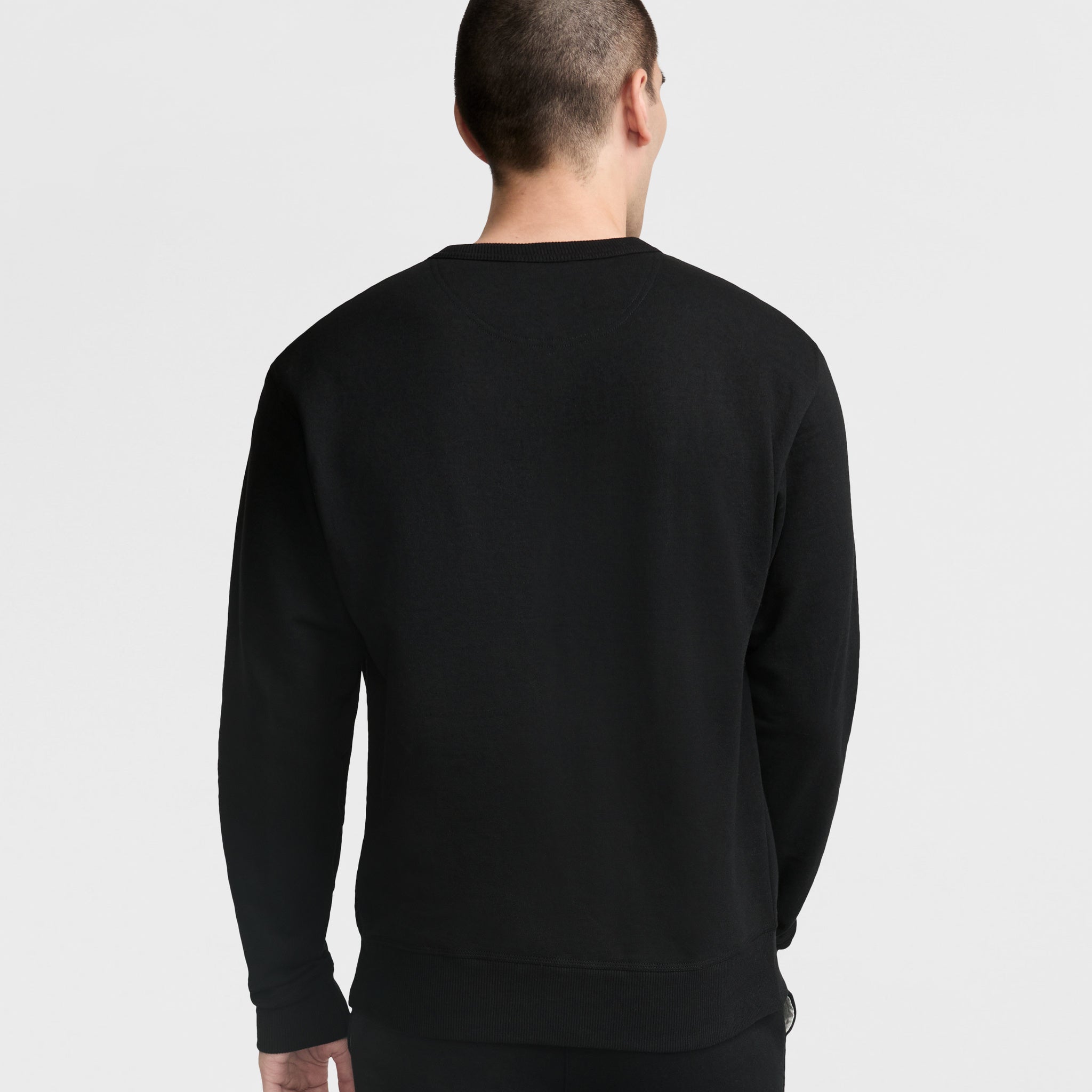 Powerblend Crewneck Sweatshirt. Classic Script Logo - Image 2