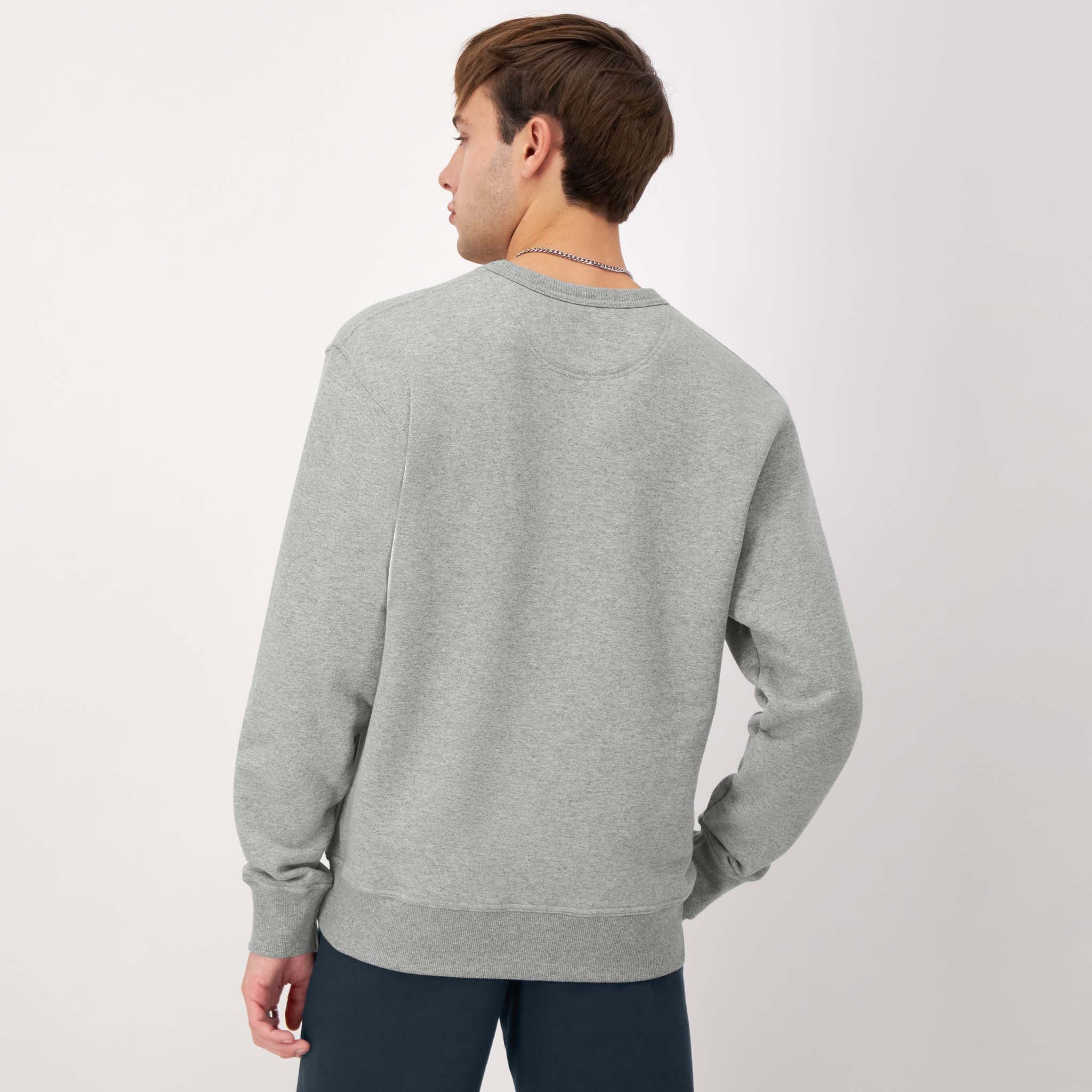 Powerblend Crewneck Sweatshirt. Tonal Script Logo - Image 3