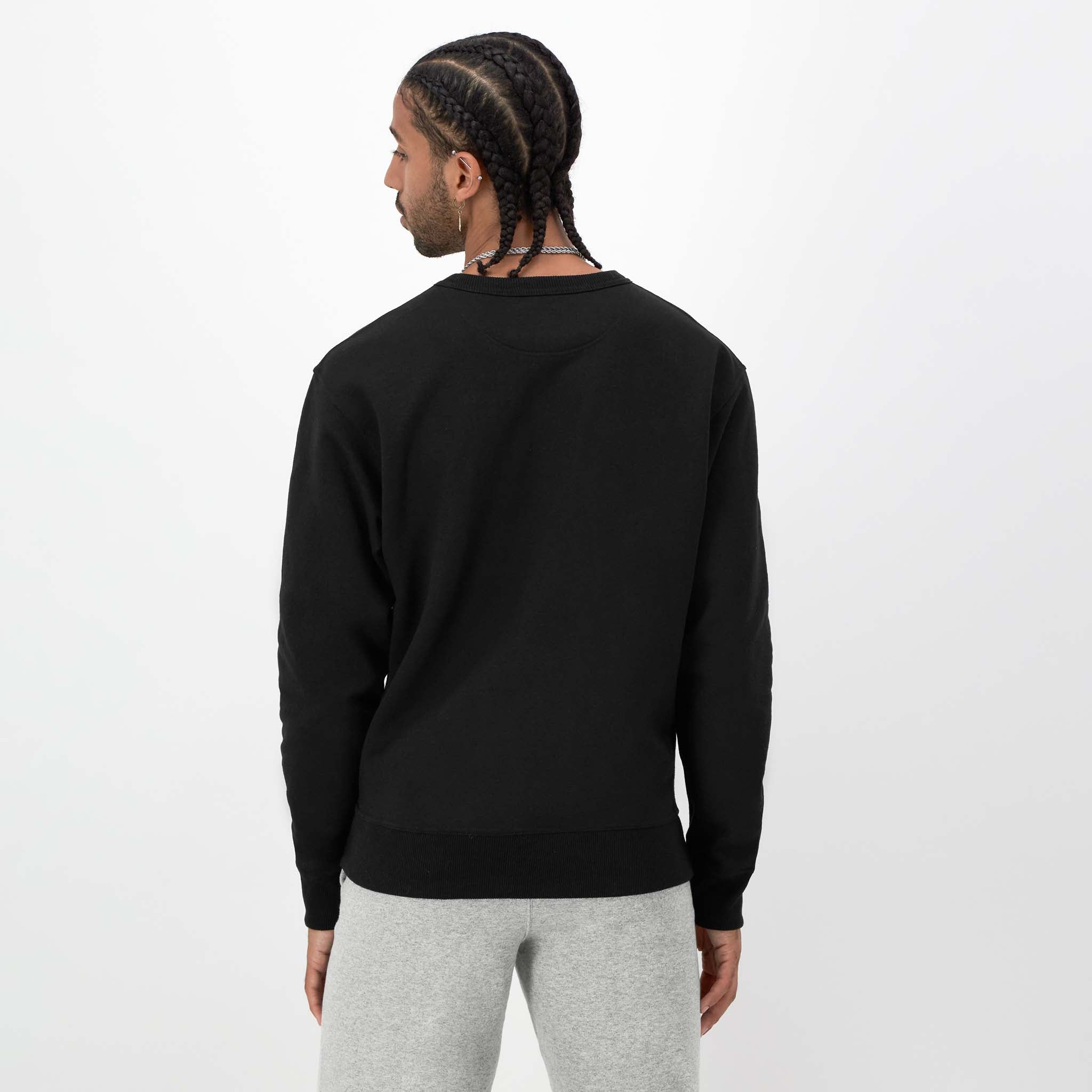 Powerblend Crewneck Sweatshirt. Tonal Script Logo - Image 3