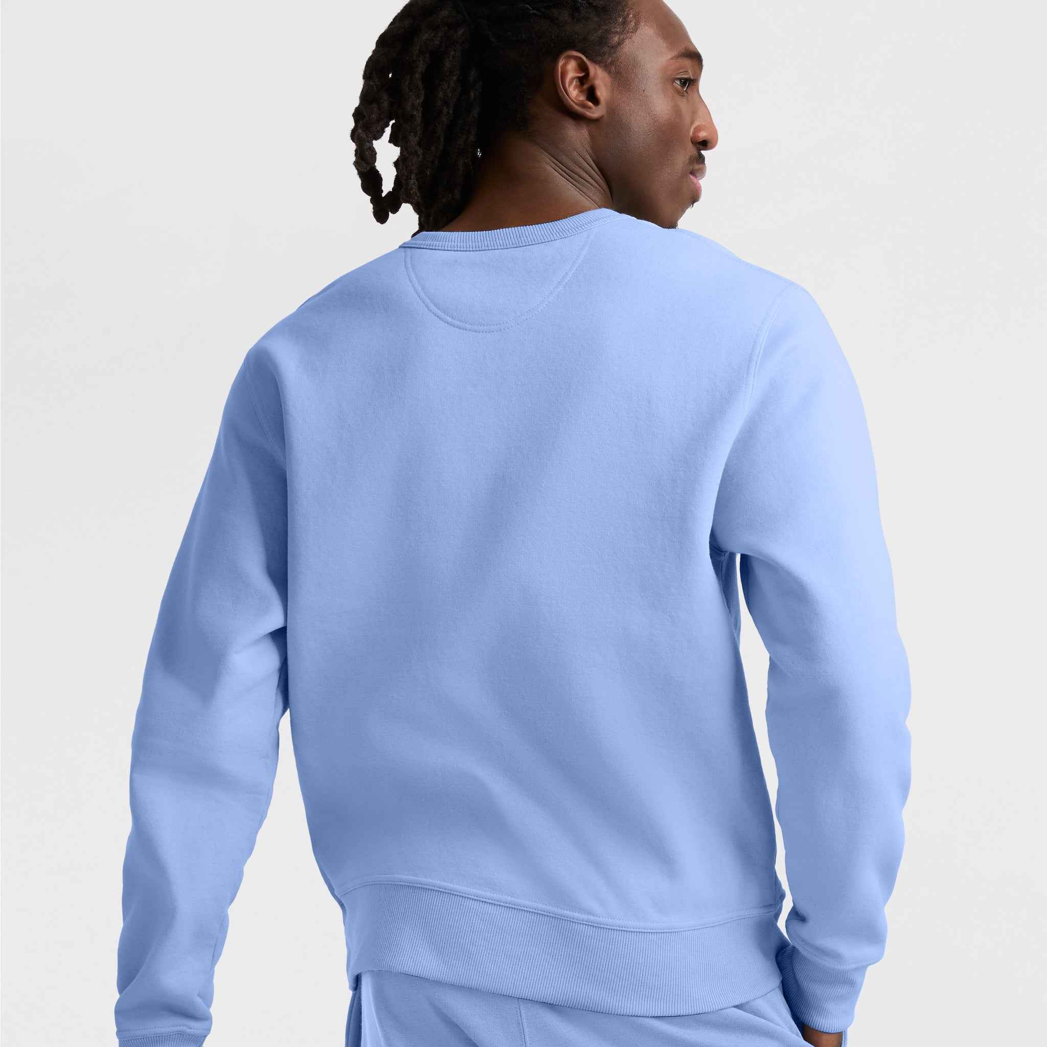 Powerblend Crewneck Sweatshirt. Tonal Script Logo - Image 2