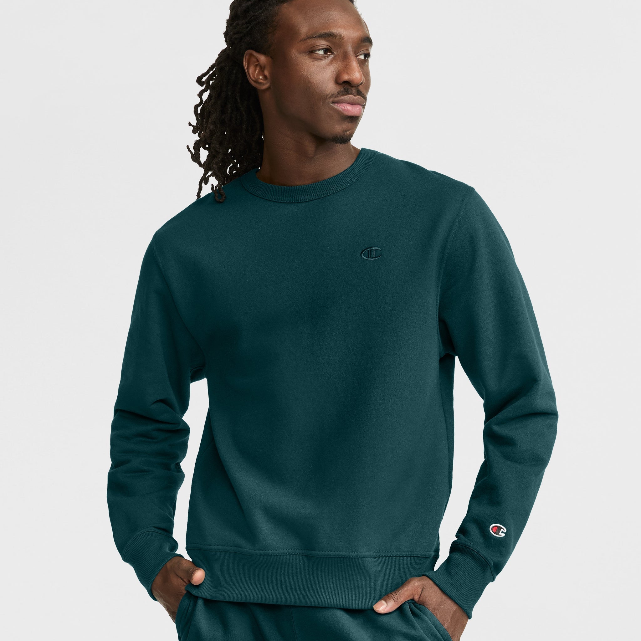 Powerblend Crewneck Sweatshirt. C Logo