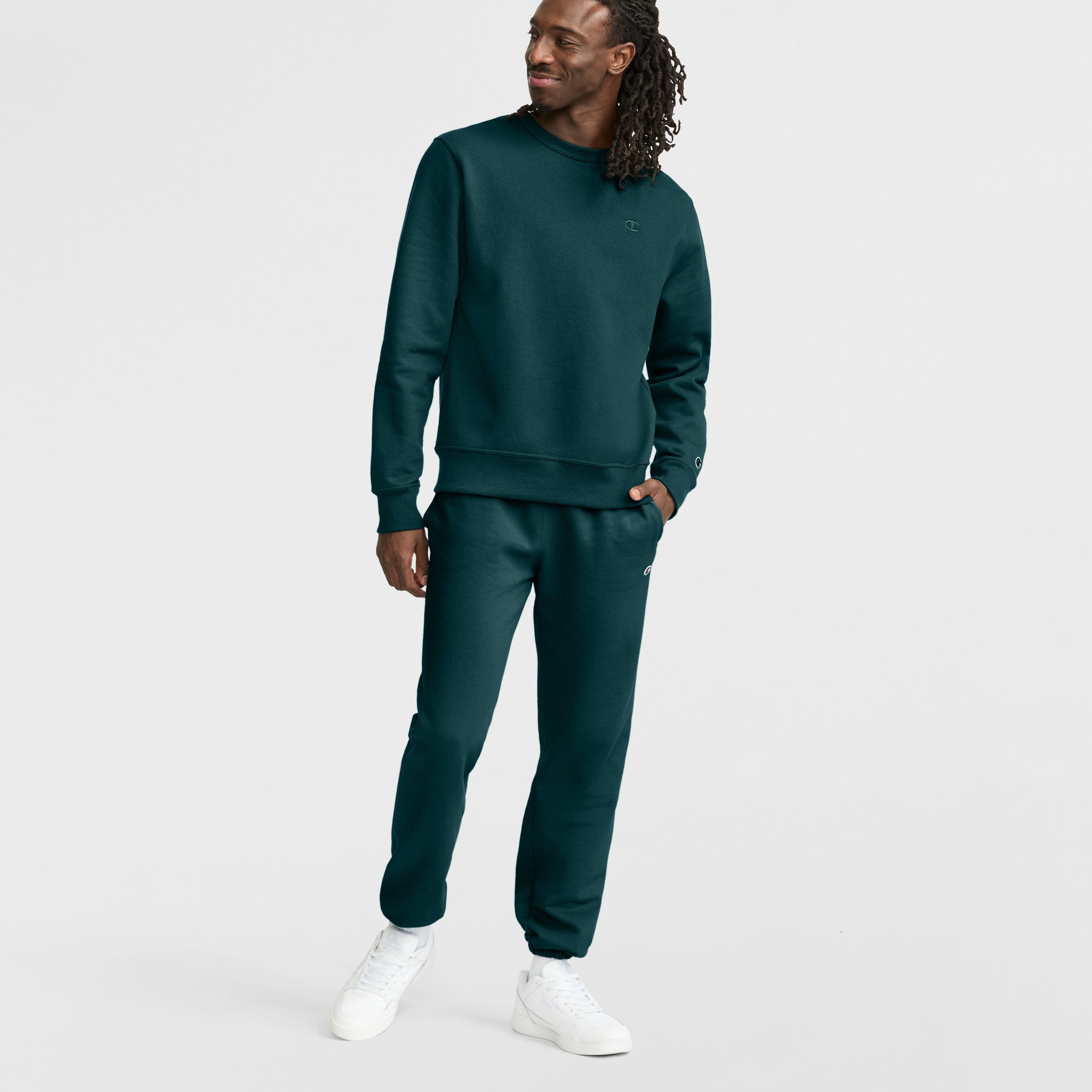 Powerblend Crewneck Sweatshirt. C Logo - Image 4