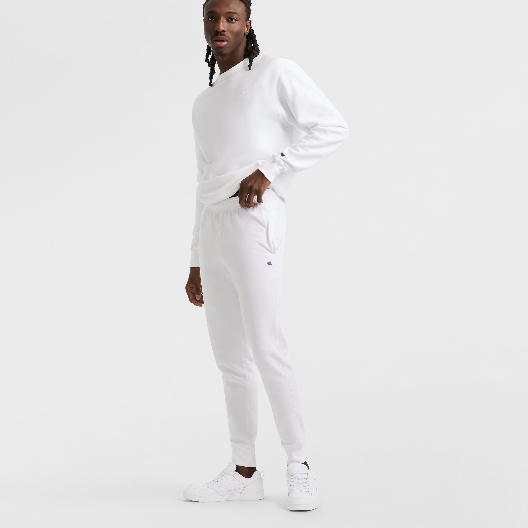 Powerblend Crewneck Sweatshirt. C Logo - Image 4