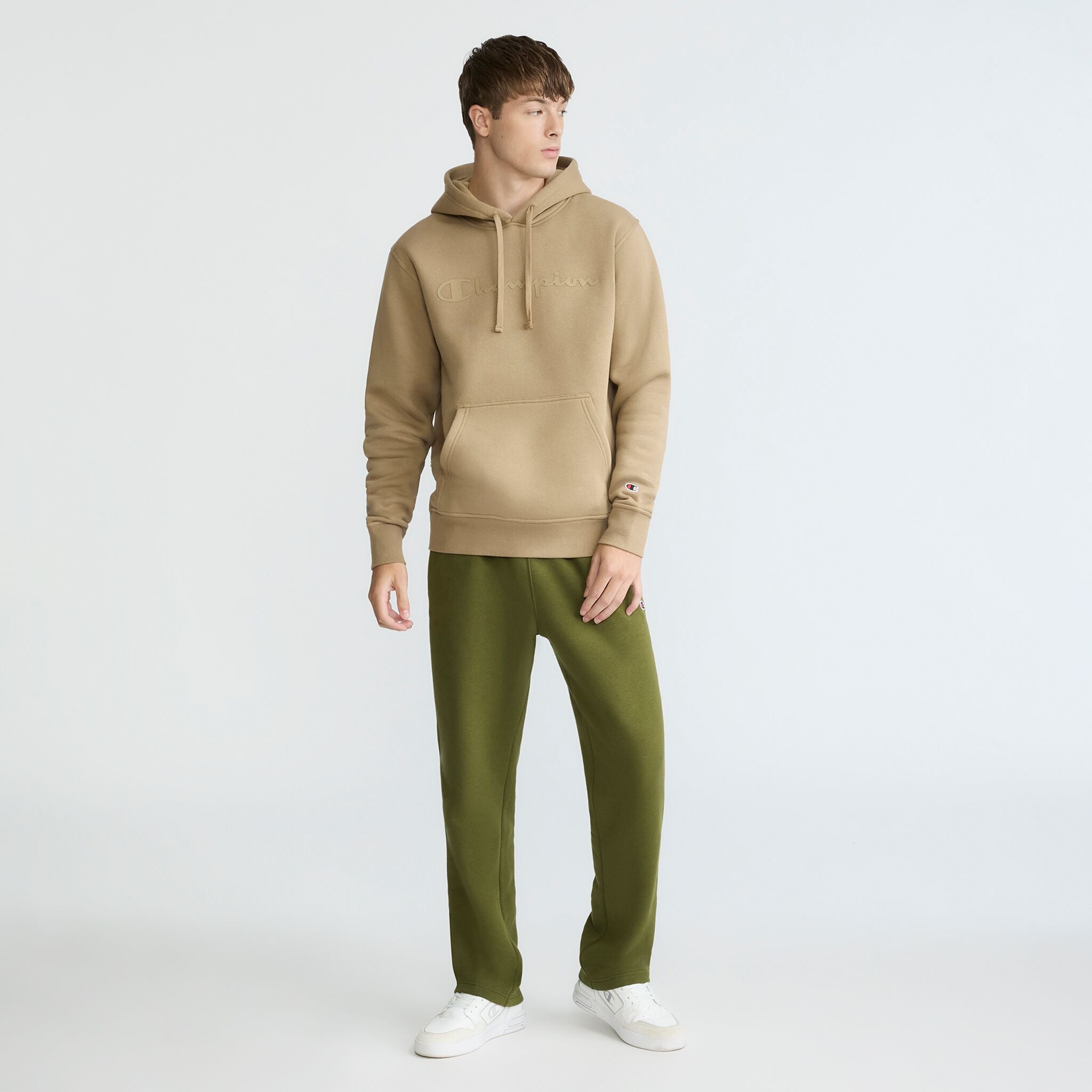 Powerblend Hoodie. Tonal Script Logo - Image 5