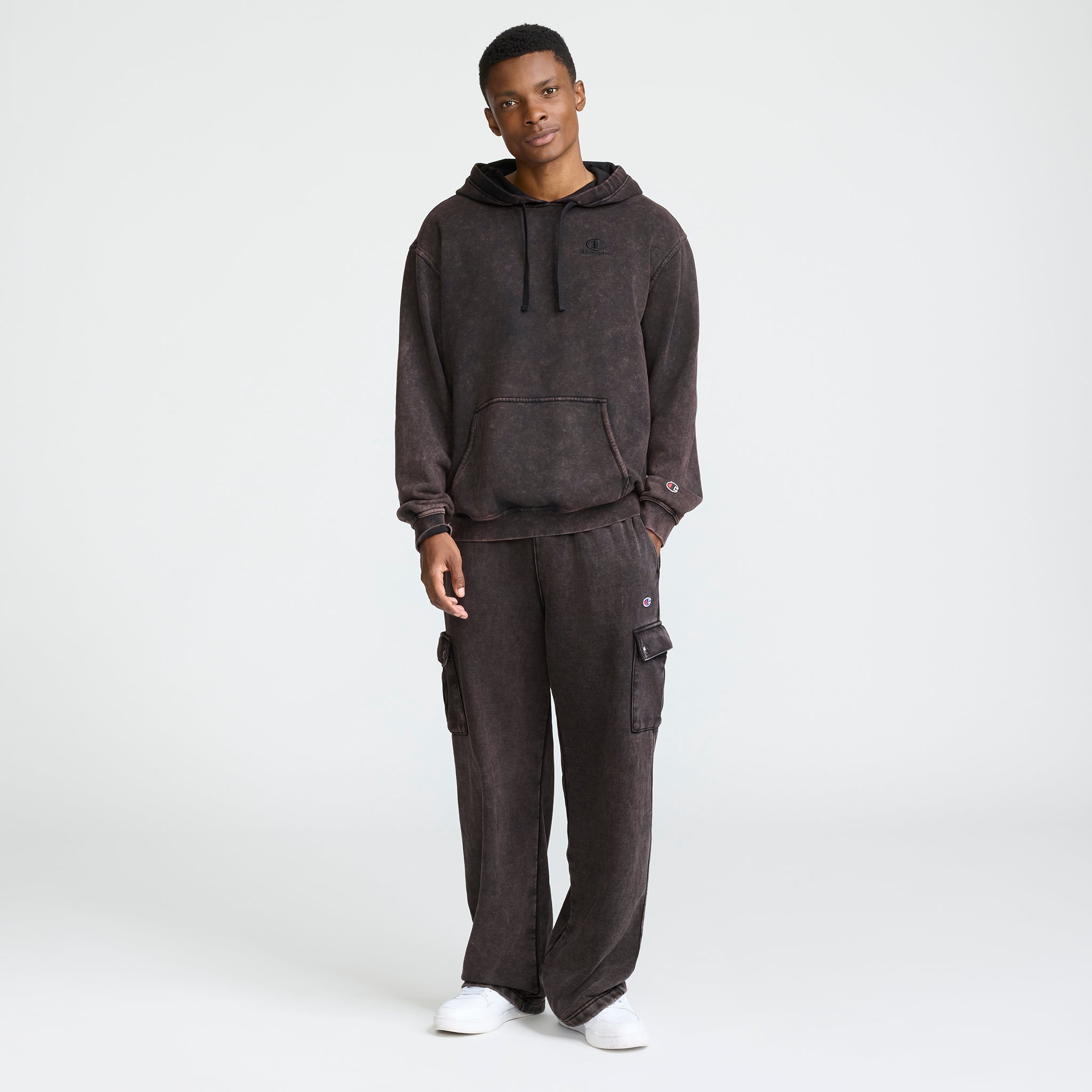 Time Capsule Hoodie. Left Chest C Champion Script Logo - Image 4