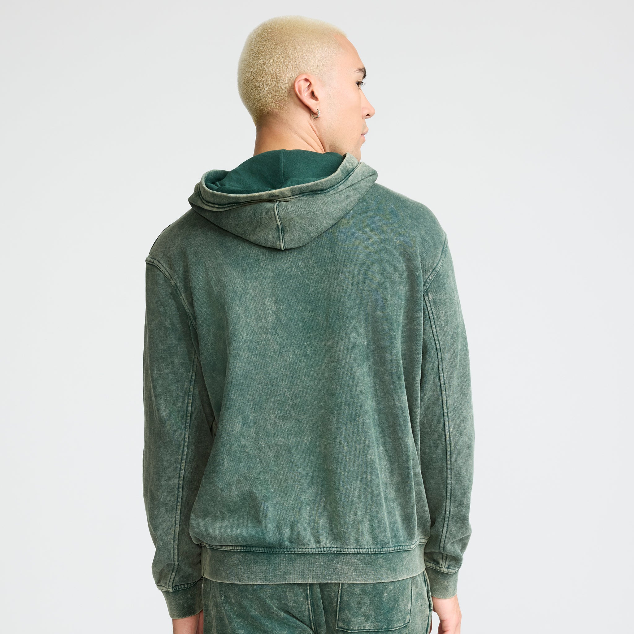 Time Capsule Hoodie. Left Chest C Champion Script Logo - Image 2