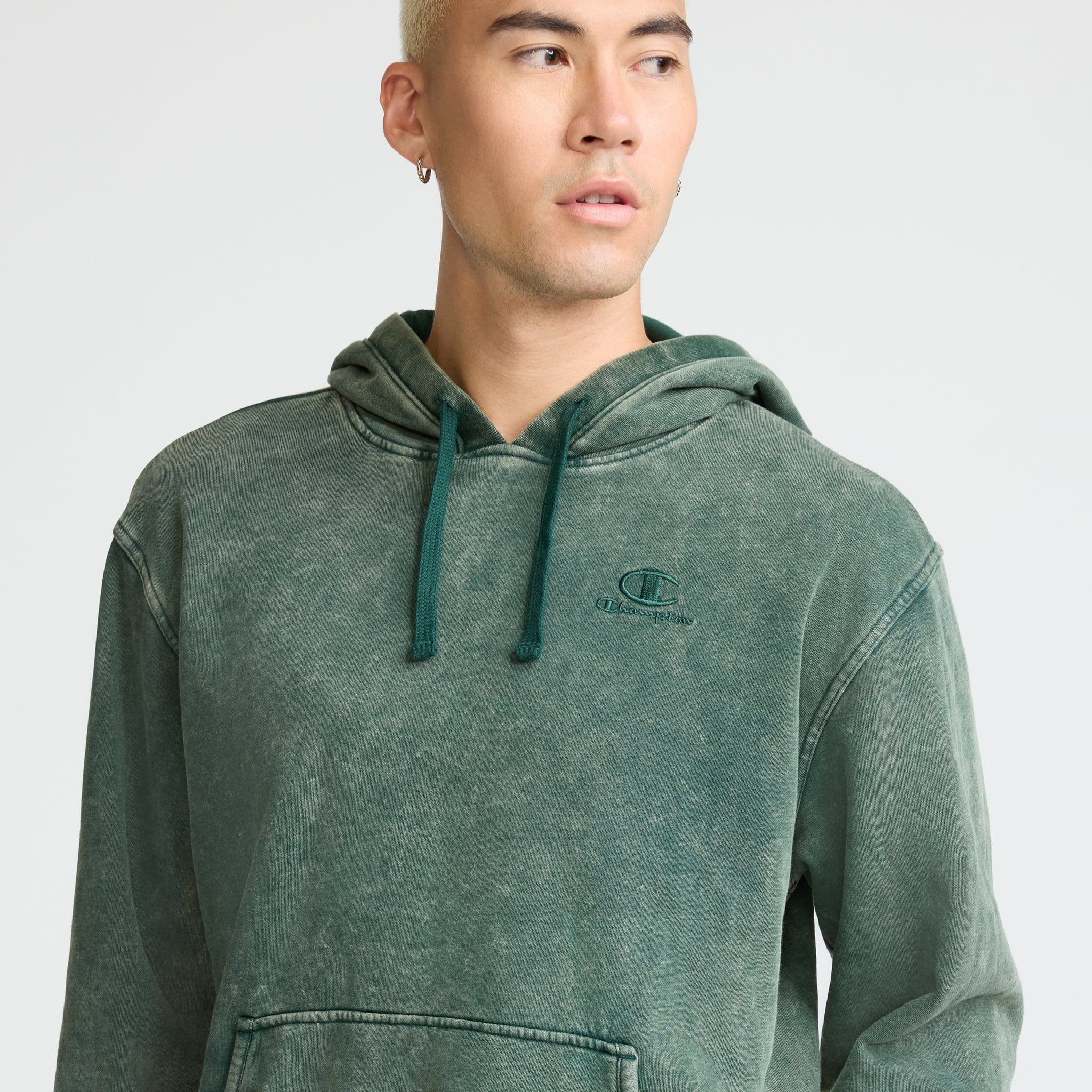 Time Capsule Hoodie. Left Chest C Champion Script Logo - Image 3