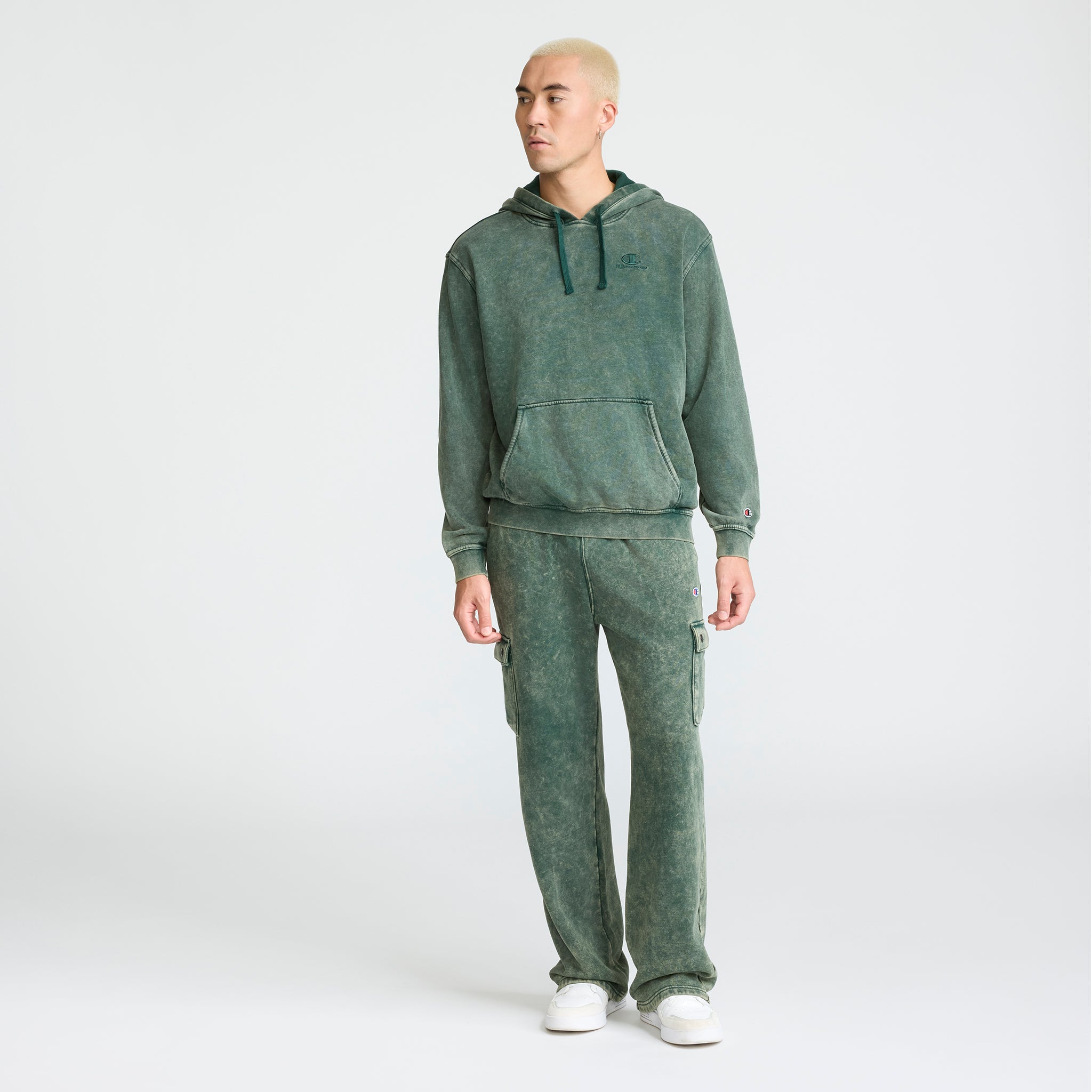 Time Capsule Hoodie. Left Chest C Champion Script Logo - Image 4