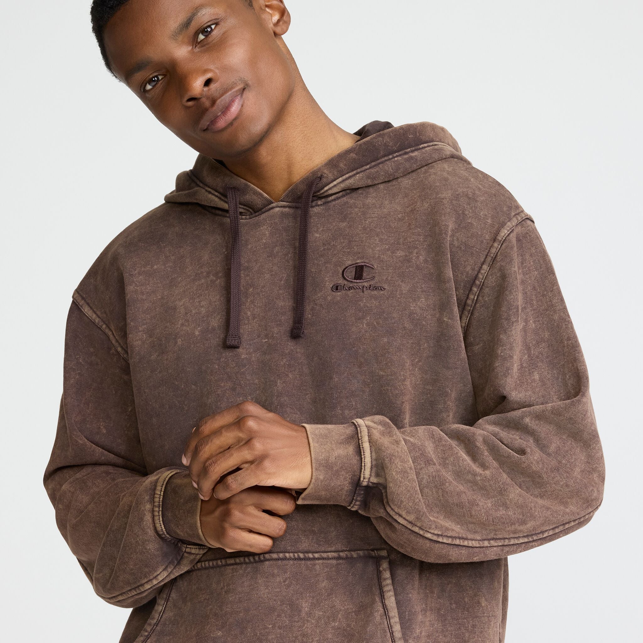 Time Capsule Hoodie. Left Chest C Champion Script Logo - Image 4