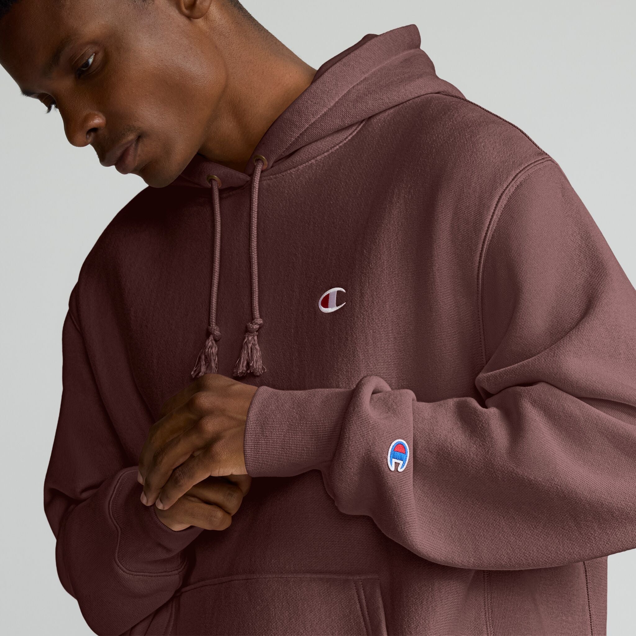 Reverse Weave Hoodie. C Logo - Image 4