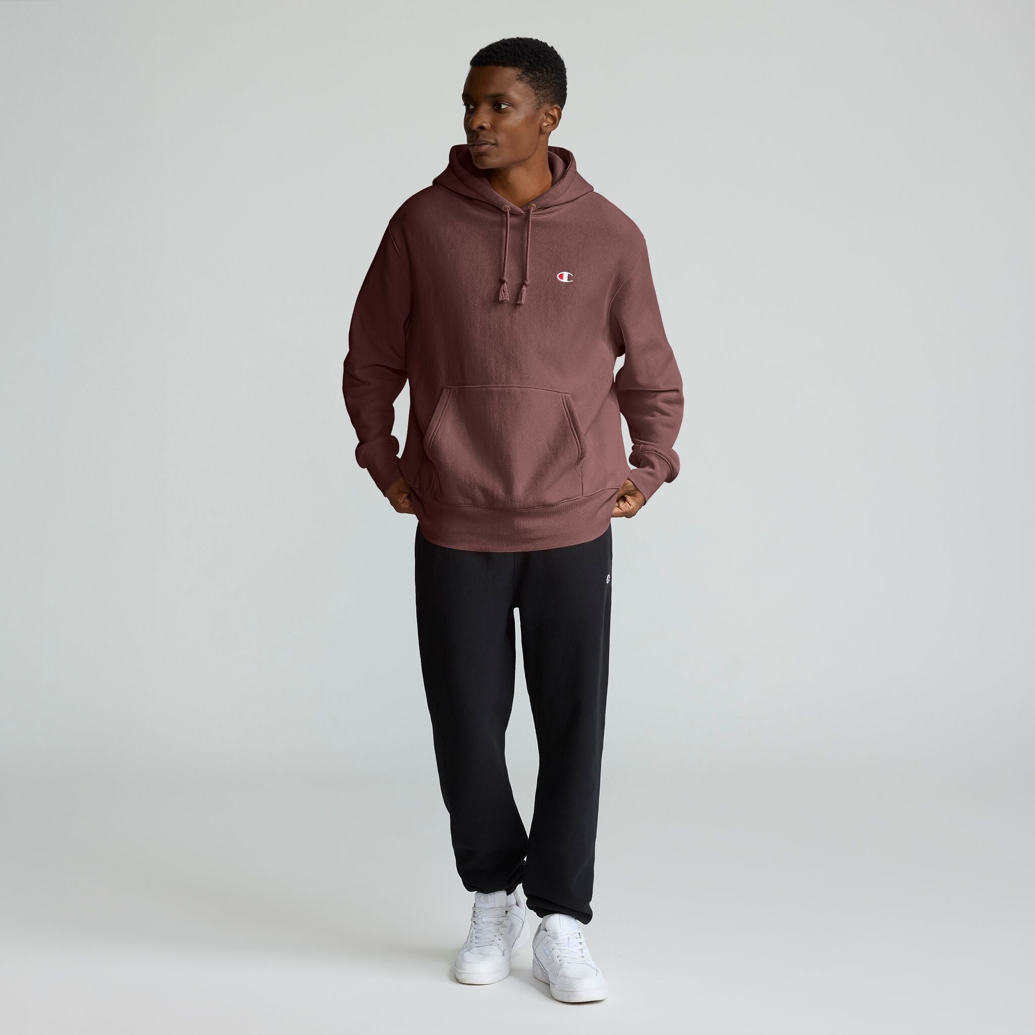Reverse Weave Hoodie. C Logo - Image 5