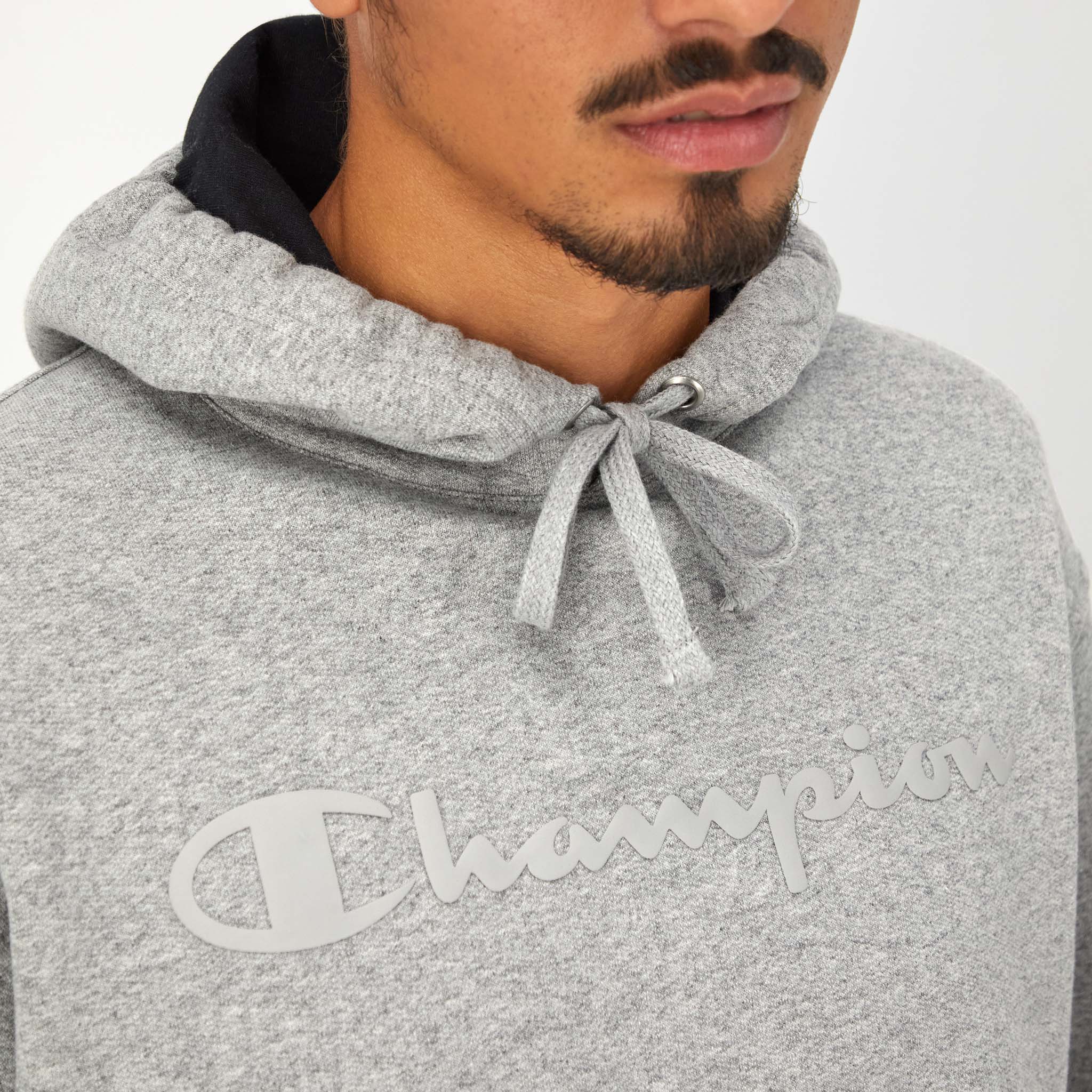 Powerblend Hoodie. Tonal Script Logo - Image 4