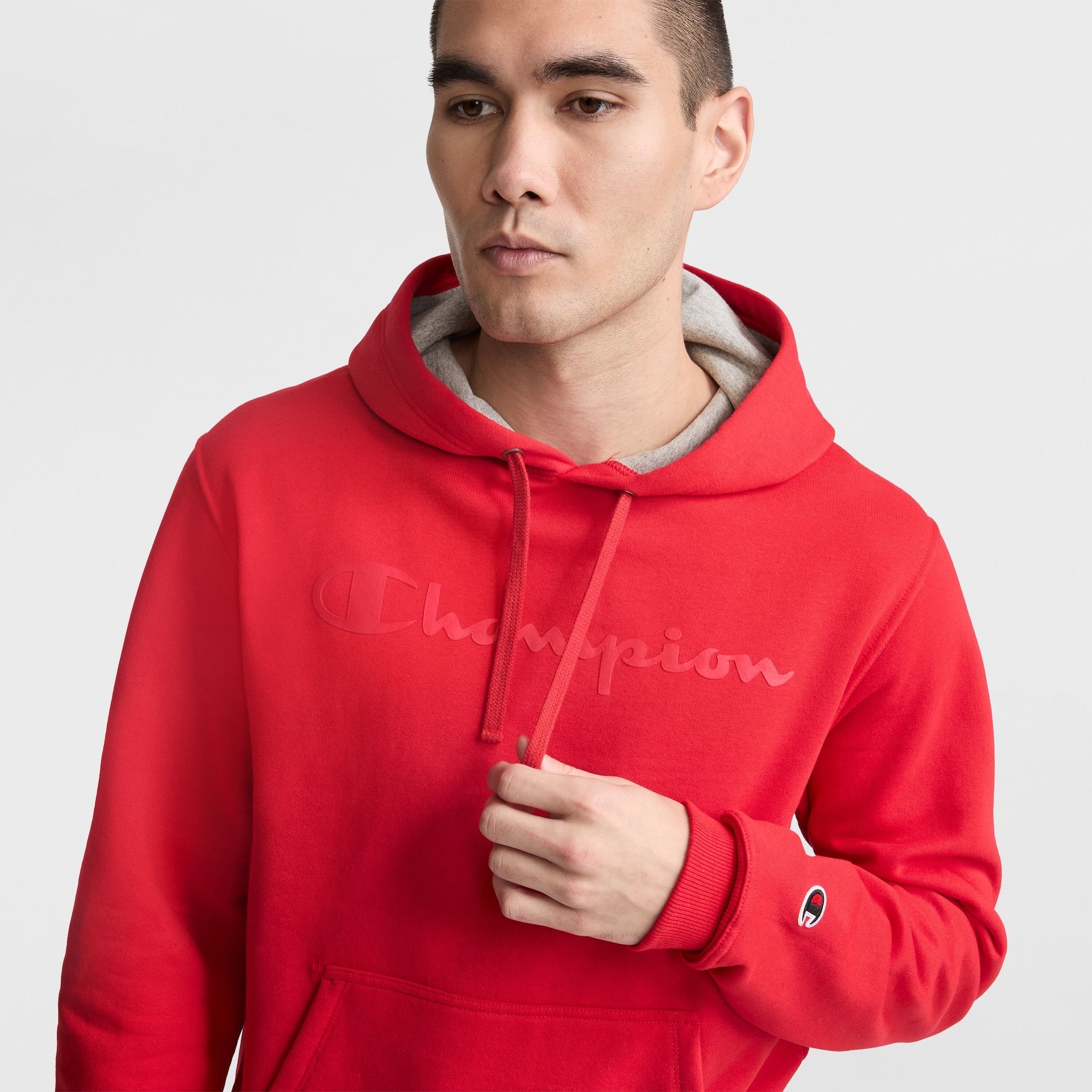 Powerblend Hoodie. Tonal Script Logo - Image 3