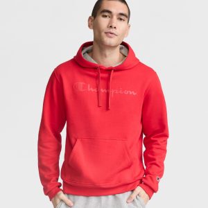 Powerblend Hoodie. Tonal Script Logo