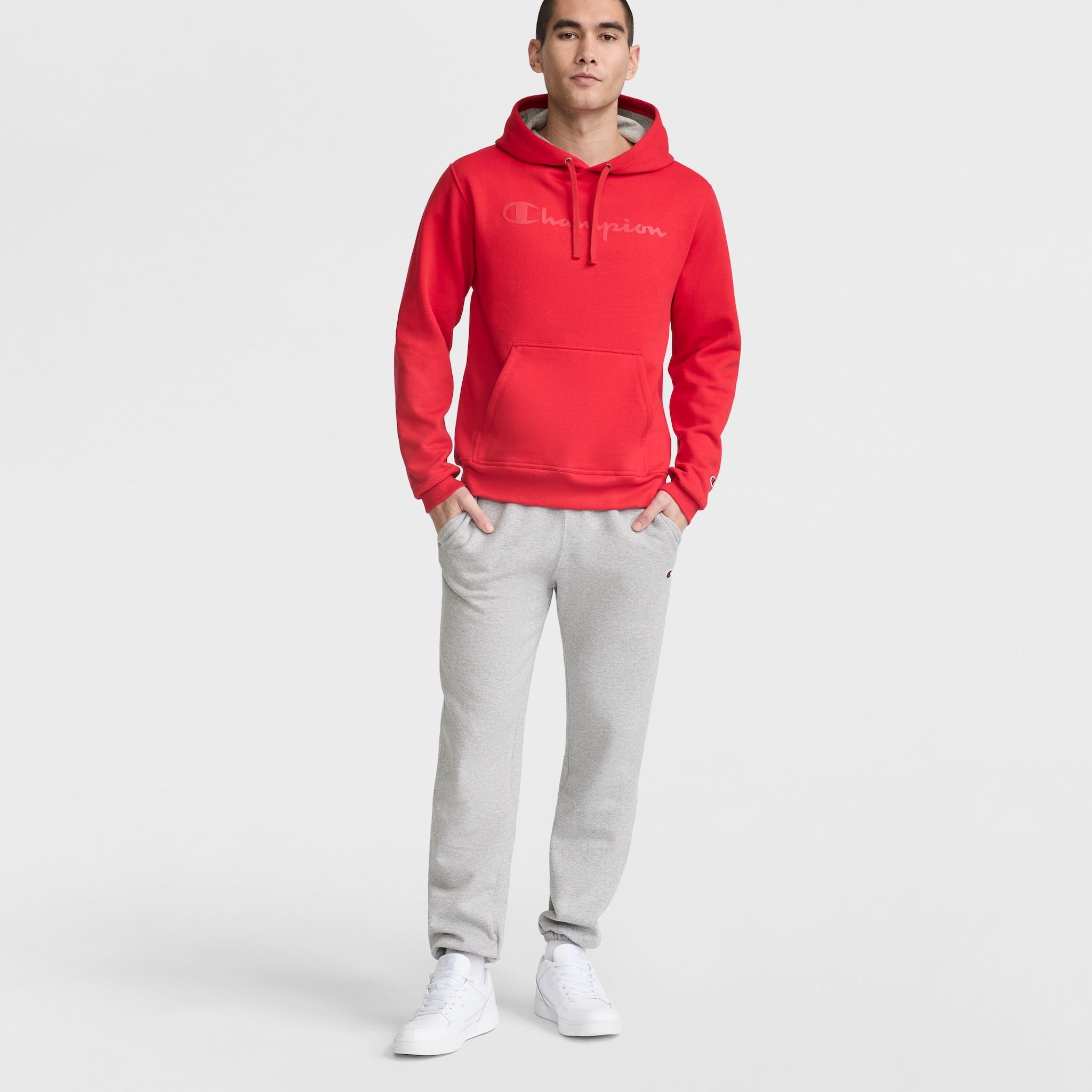 Powerblend Hoodie. Tonal Script Logo - Image 4