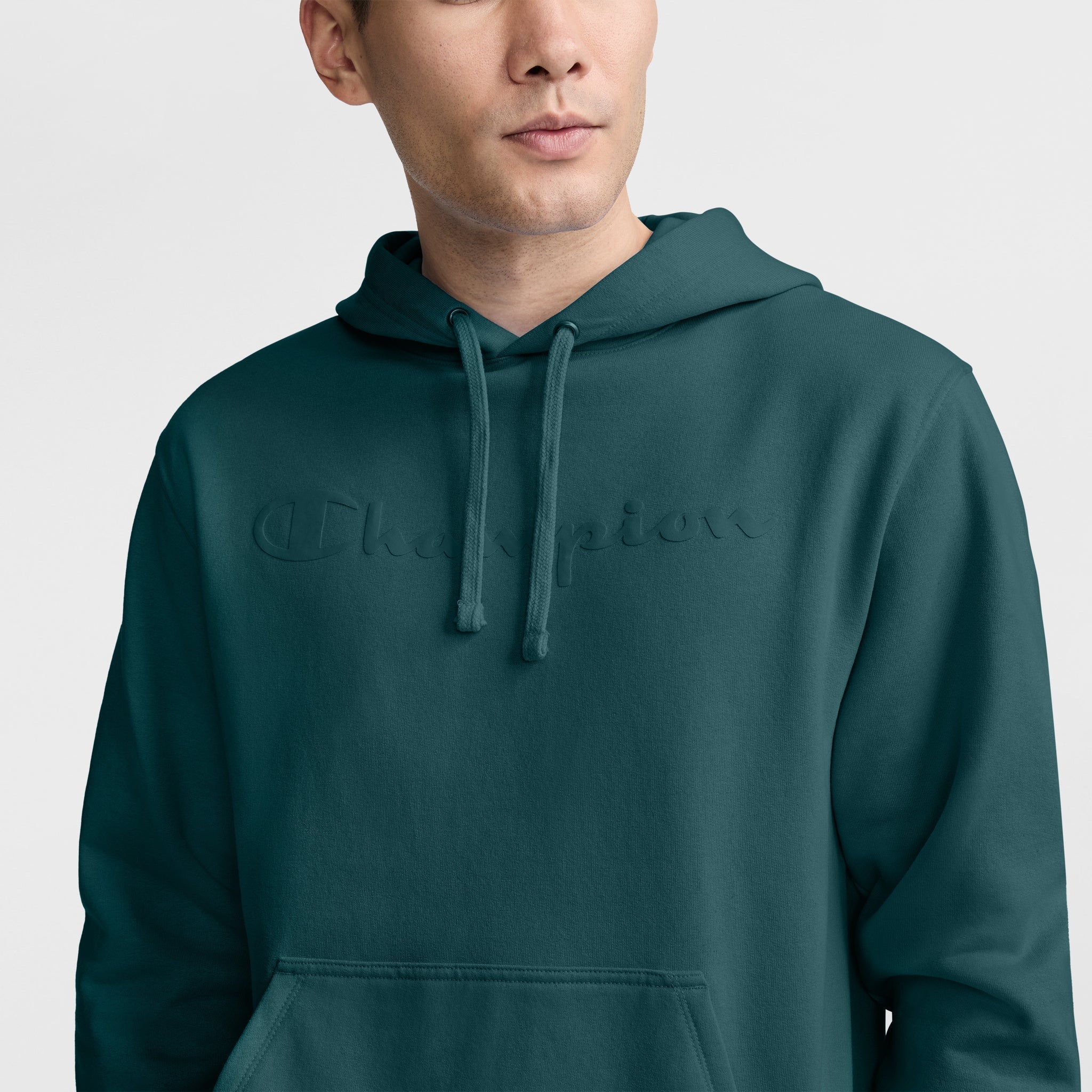 Powerblend Hoodie. Tonal Script Logo - Image 4