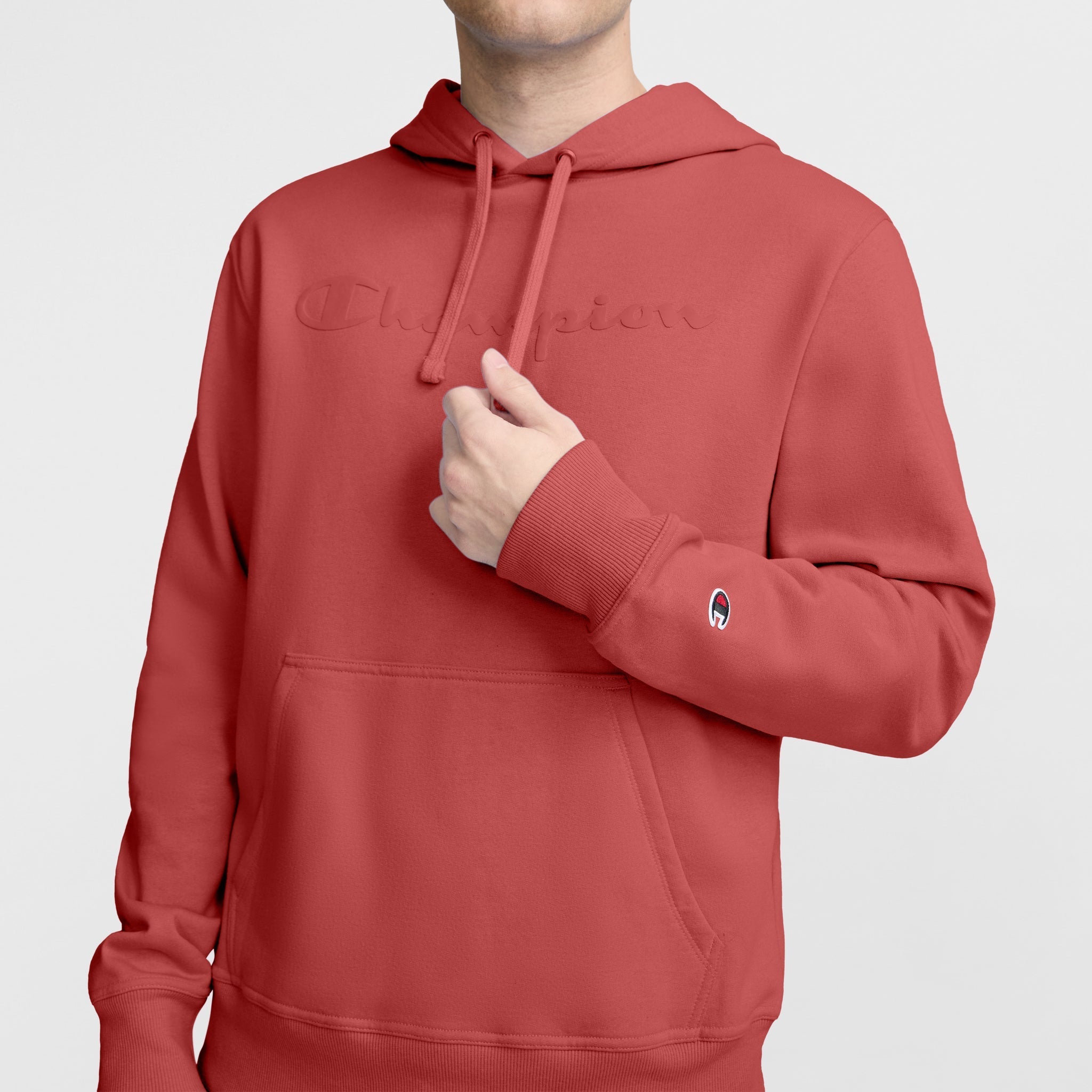Powerblend Hoodie. Tonal Script Logo - Image 3