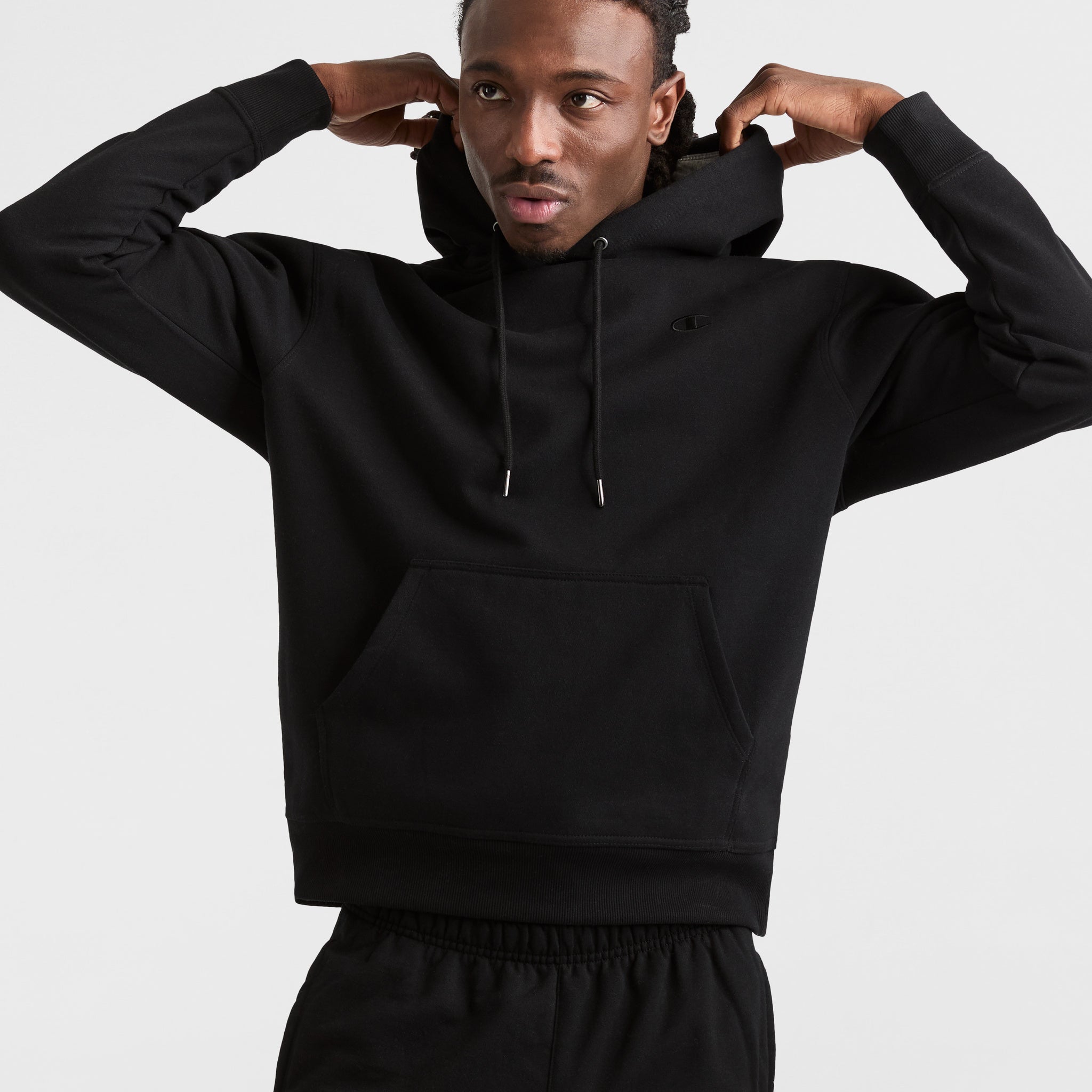 Powerblend Hoodie. C Logo
