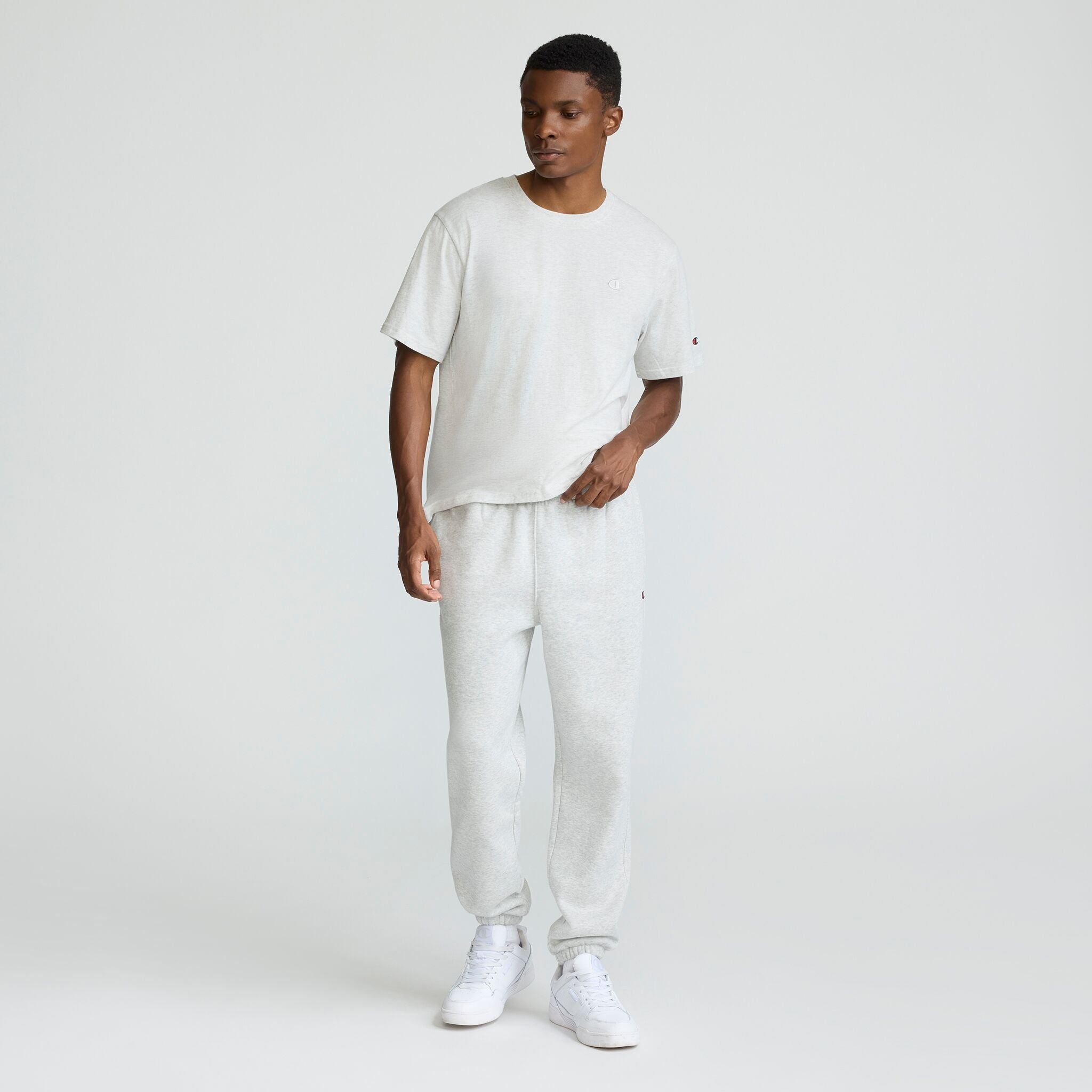 Powerblend Sweatpants. Relaxed Hem. C Logo - Image 5