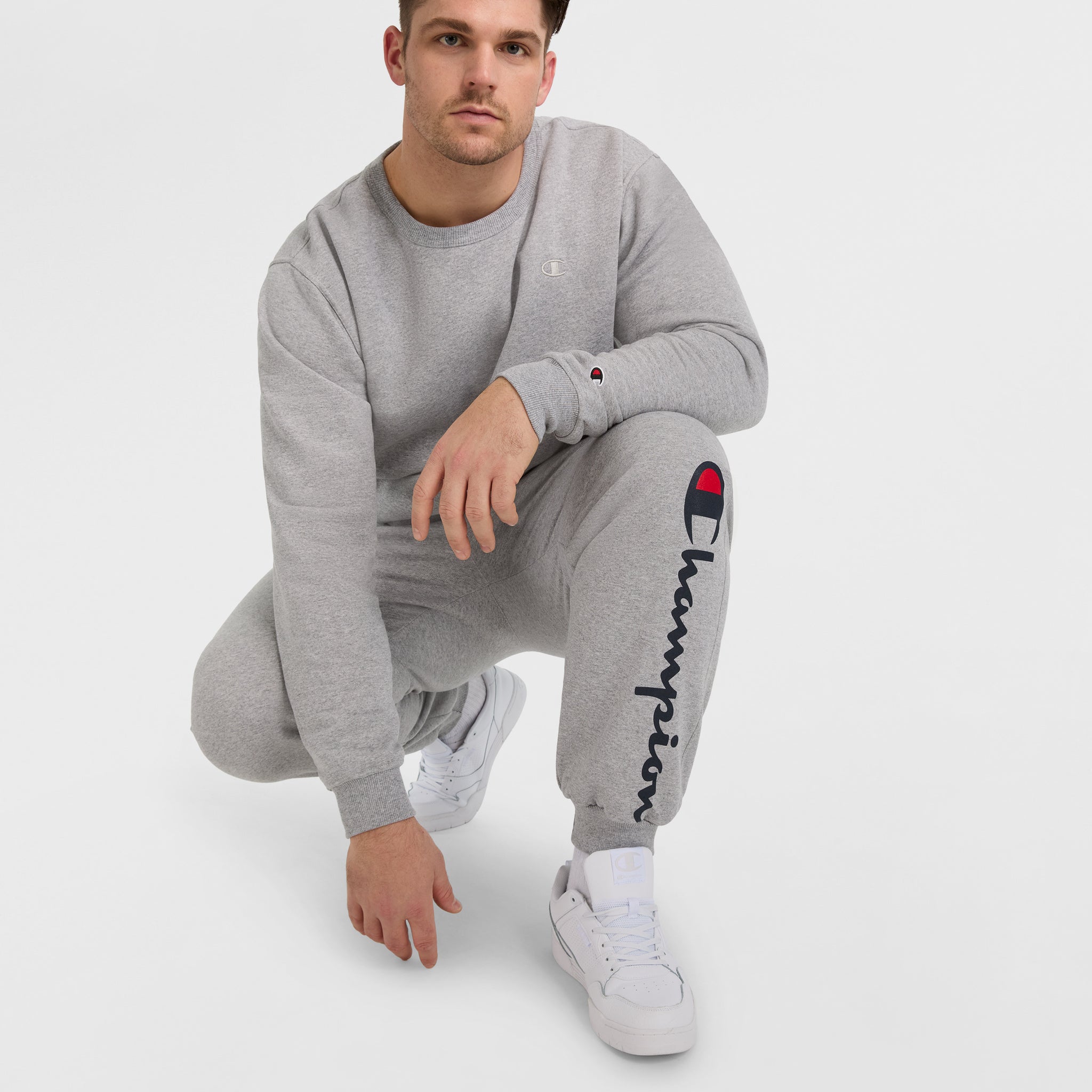 Powerblend Joggers. Script Logo - Big & Tall - Image 3