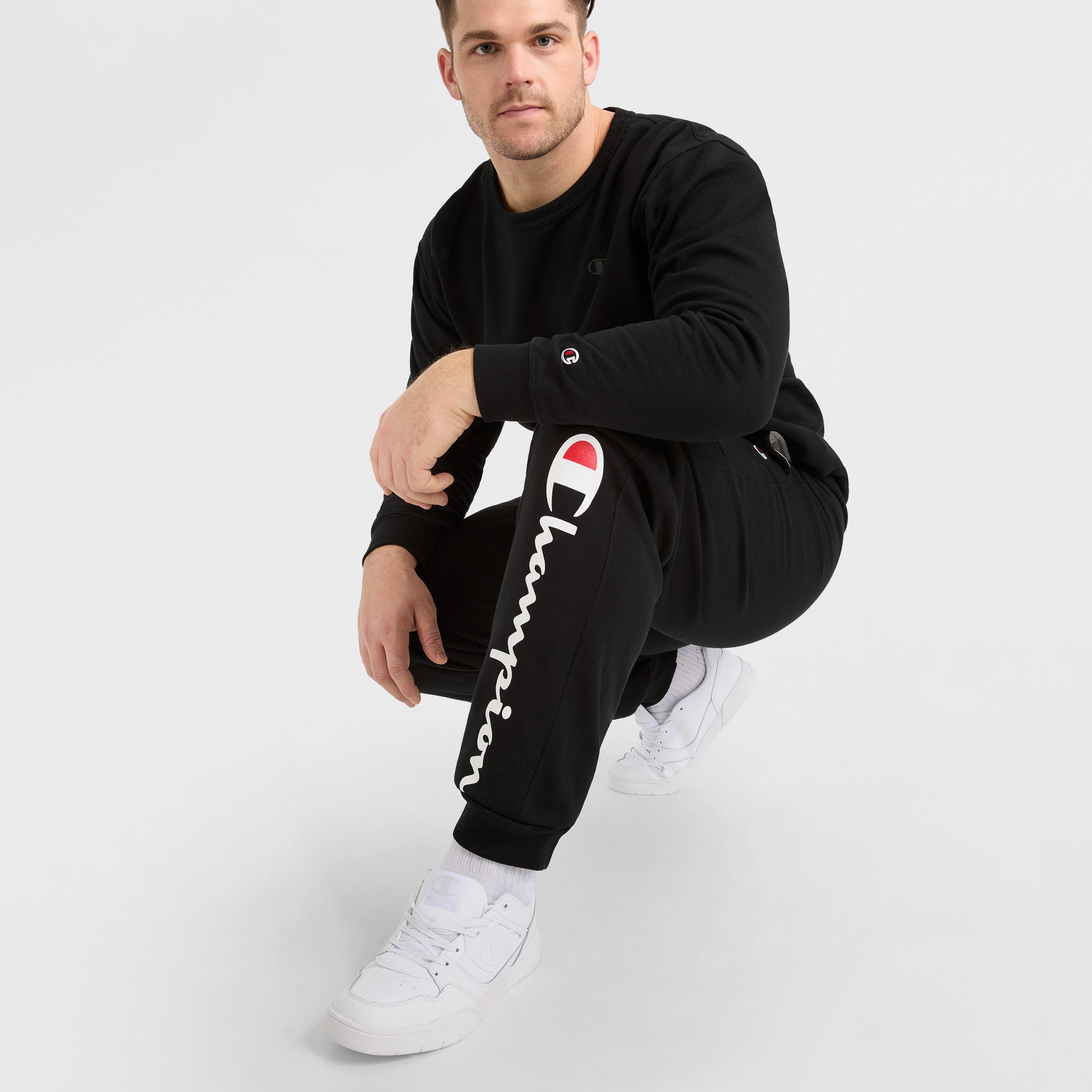 Powerblend Joggers. Script Logo - Big & Tall - Image 3