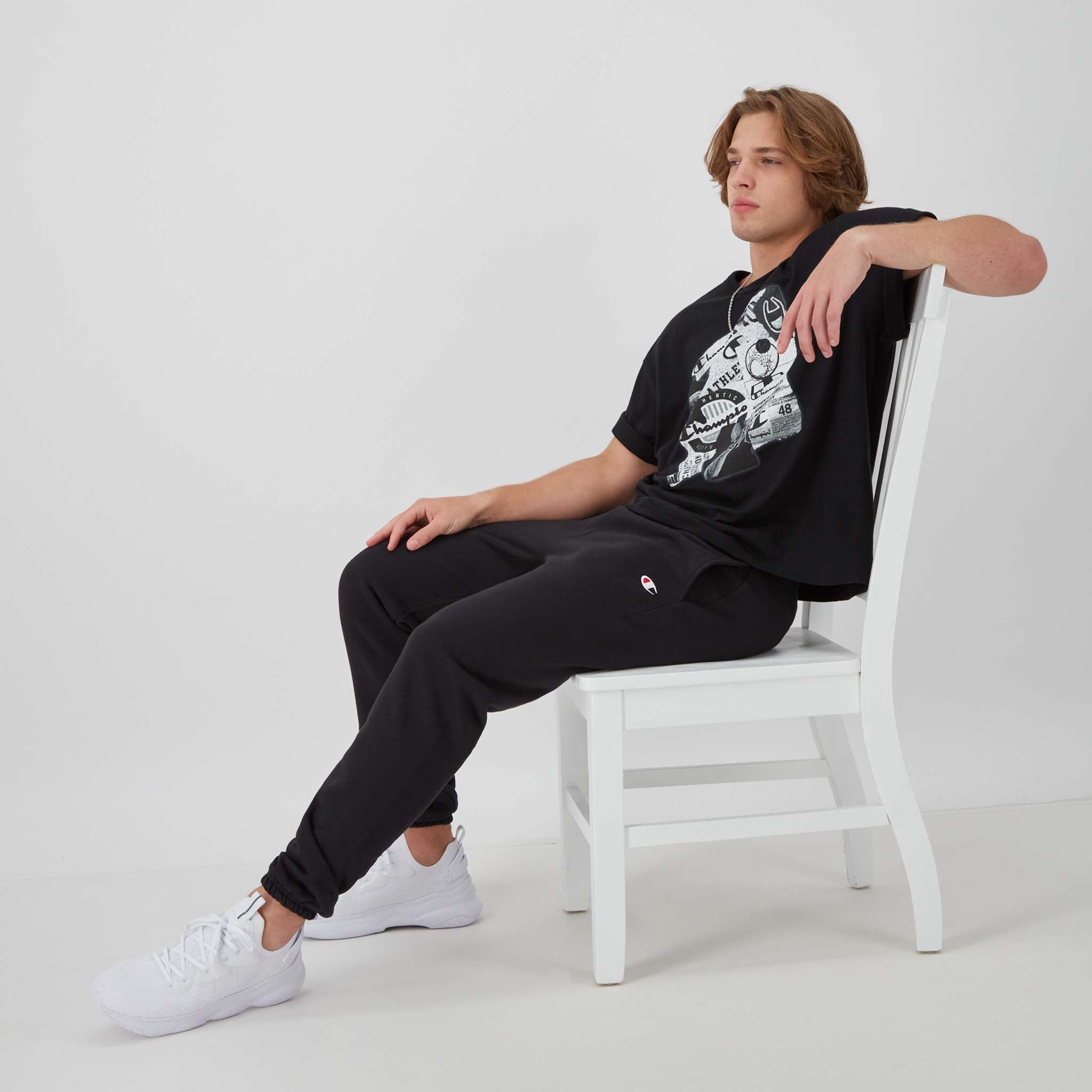 Reverse Weave Sweatpants. C Logo - Image 5