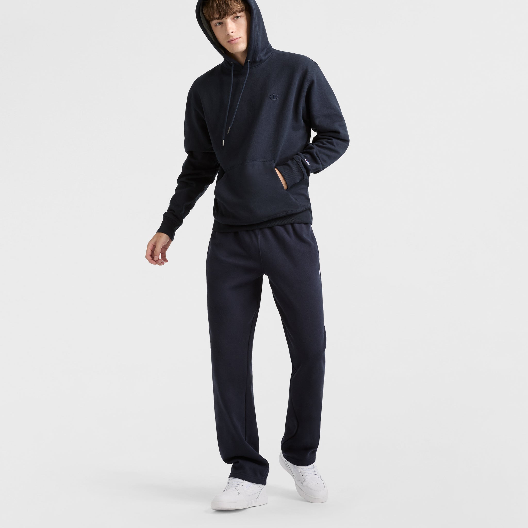 Powerblend Sweatpants. Open Hem. C Logo - Image 4