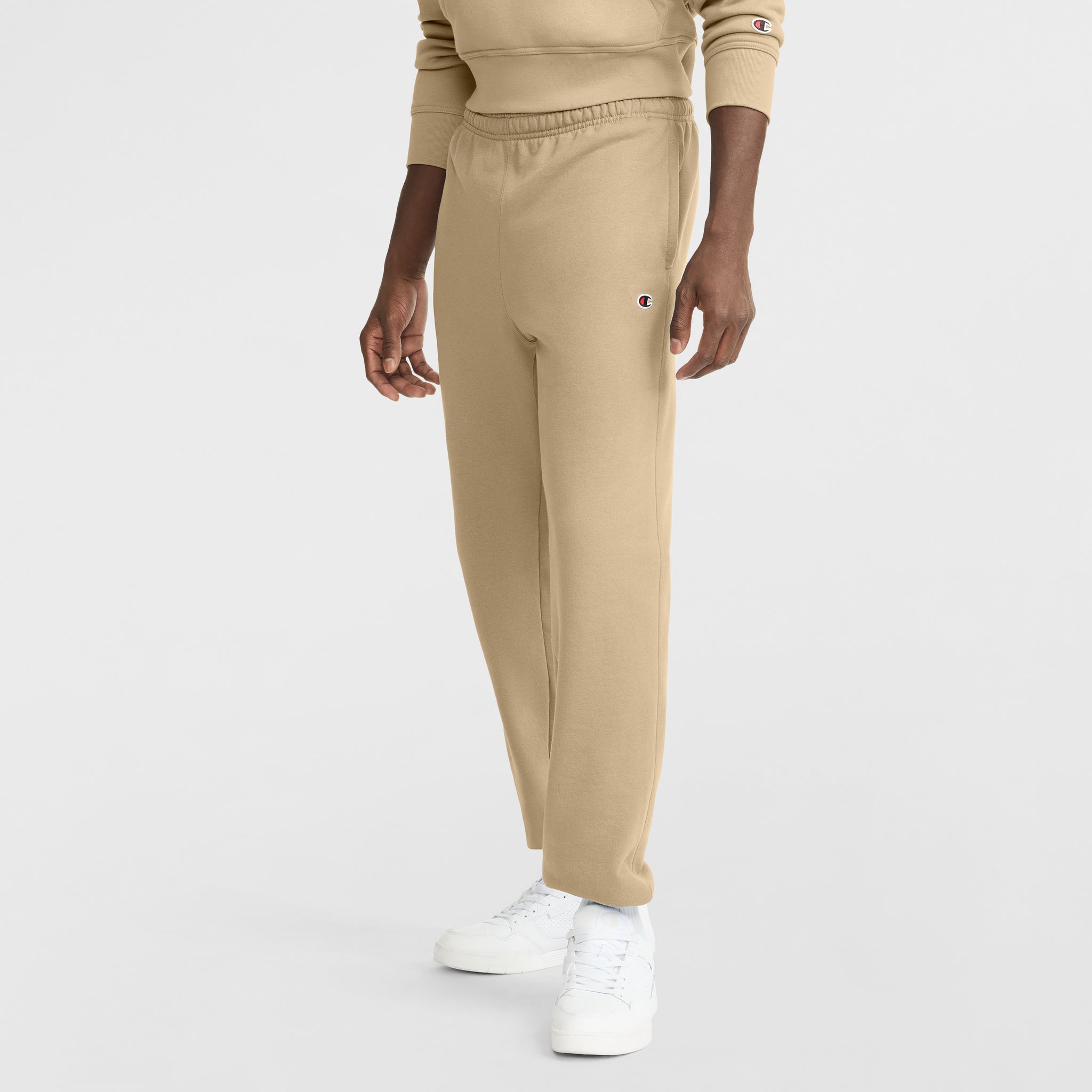 Powerblend Sweatpants. Relaxed Hem. C Logo - Image 6