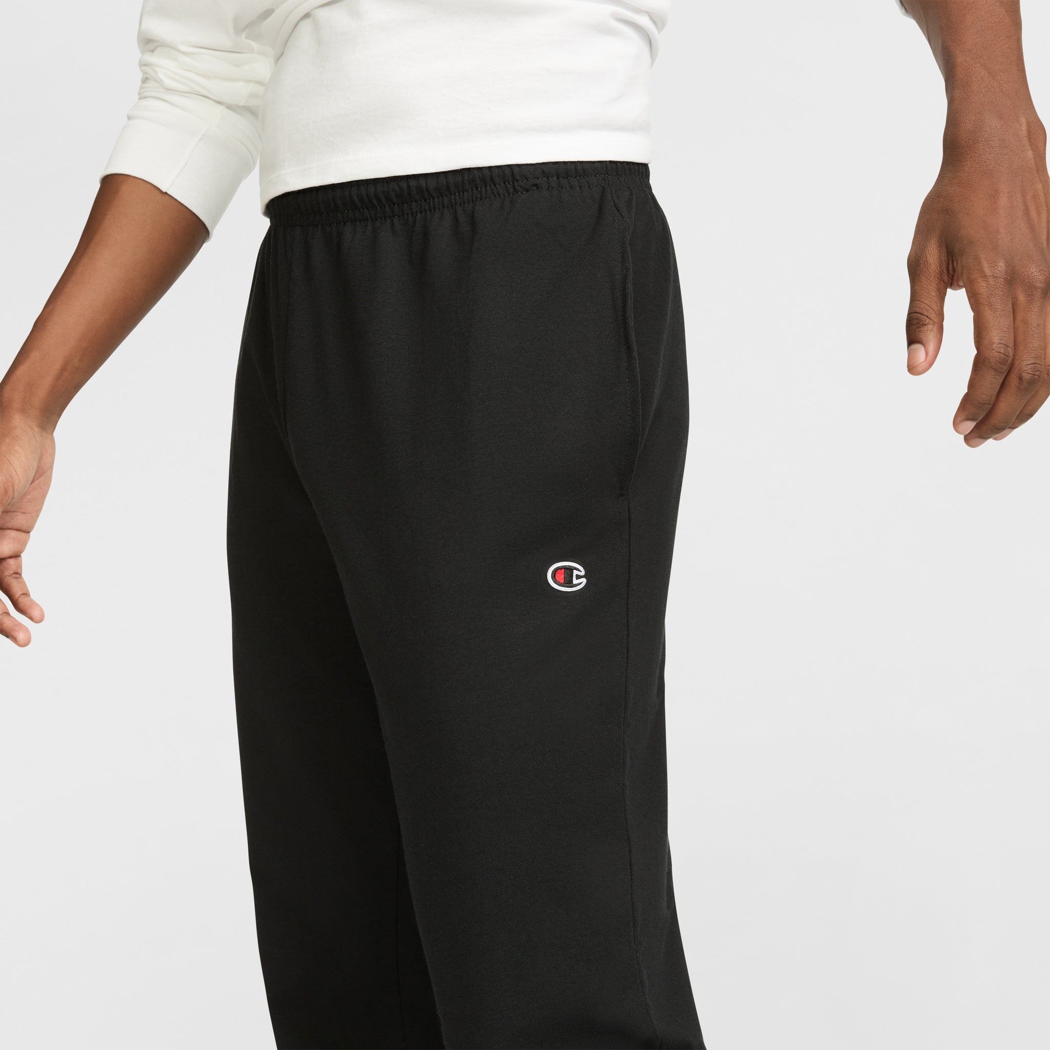 Lightweight Lounge Pants. Open Hem. C Logo - Image 2