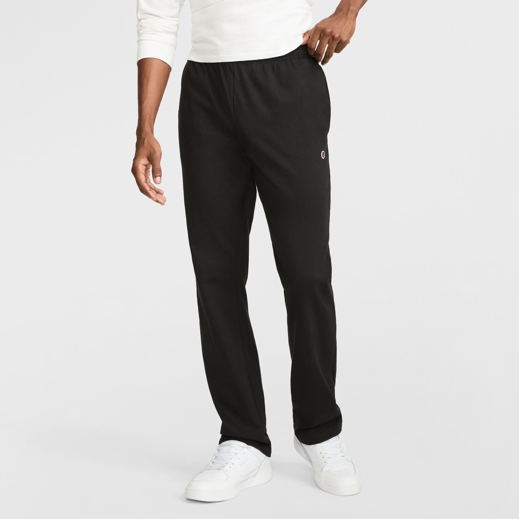 Lightweight Lounge Pants. Open Hem. C Logo - Image 4