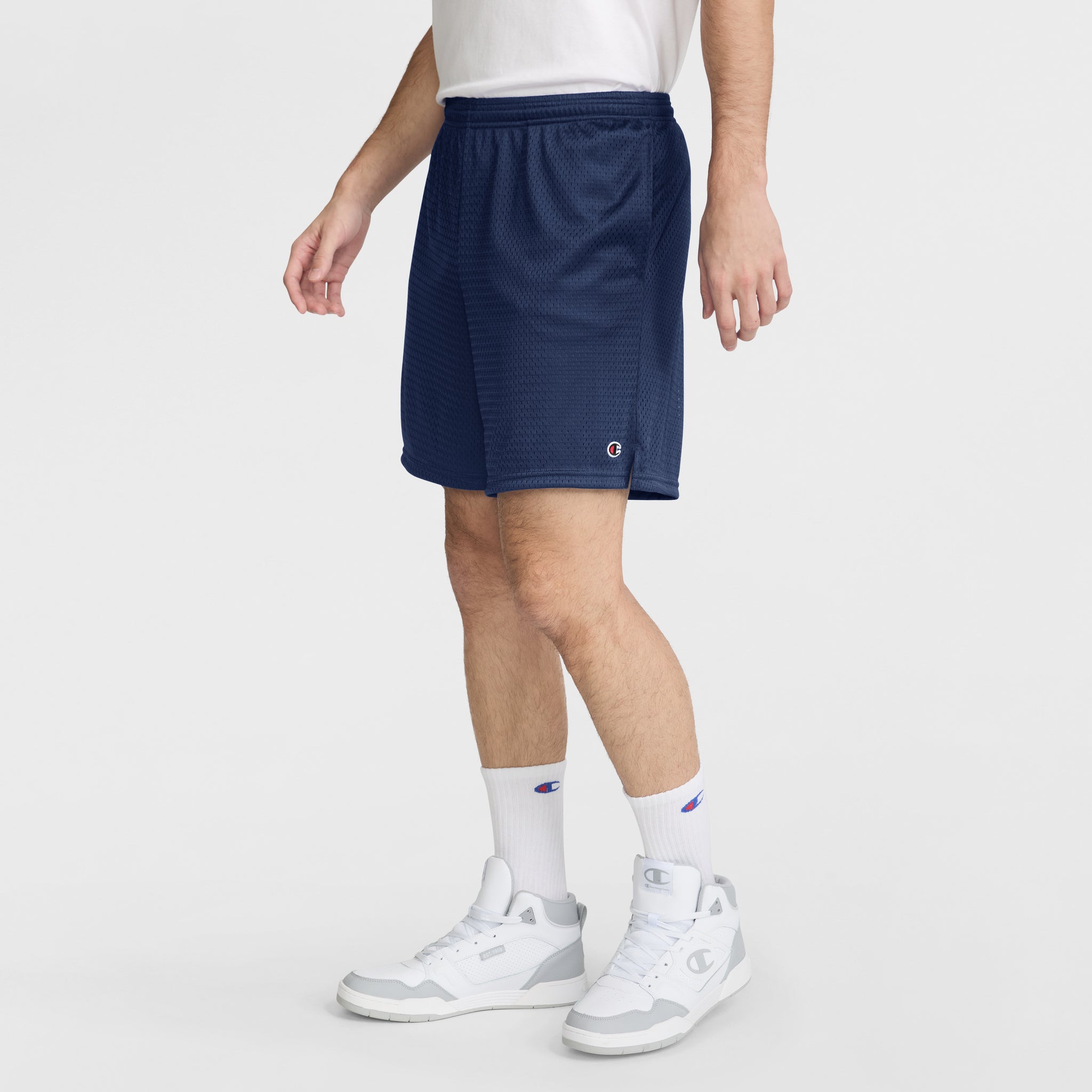 7 Classic Mesh Shorts. C Logo