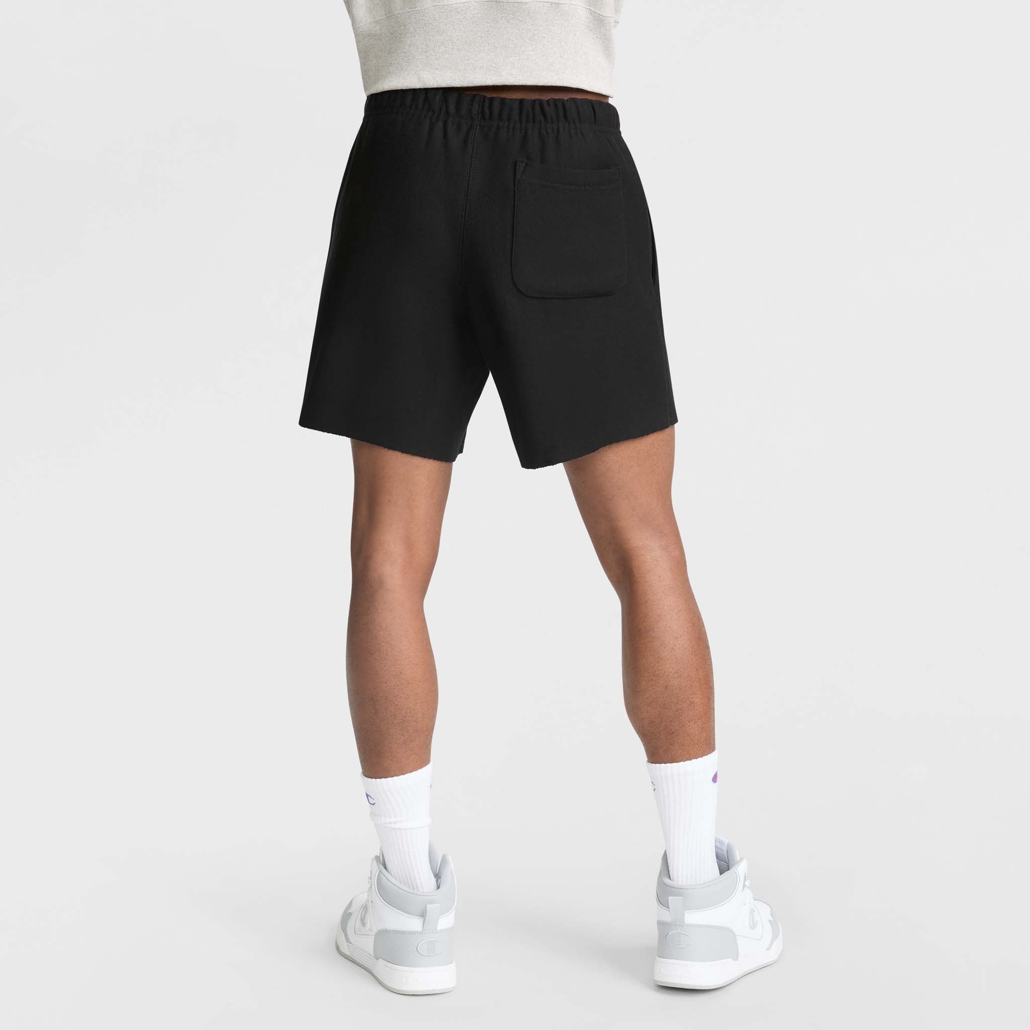 7 Reverse Weave Relay Cut Off Shorts. Arch Logo - Image 2