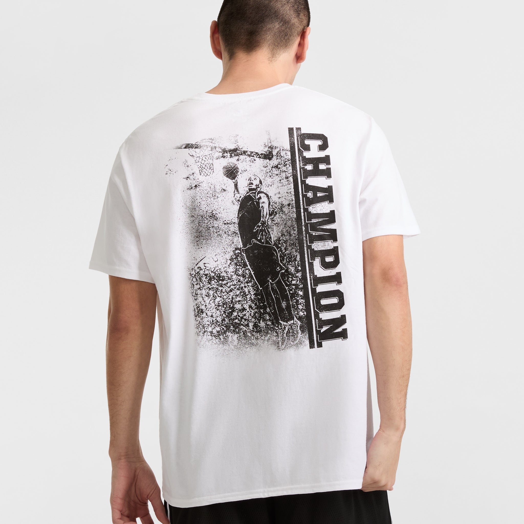 Classic Graphic T-Shirt. Hoops - Image 2